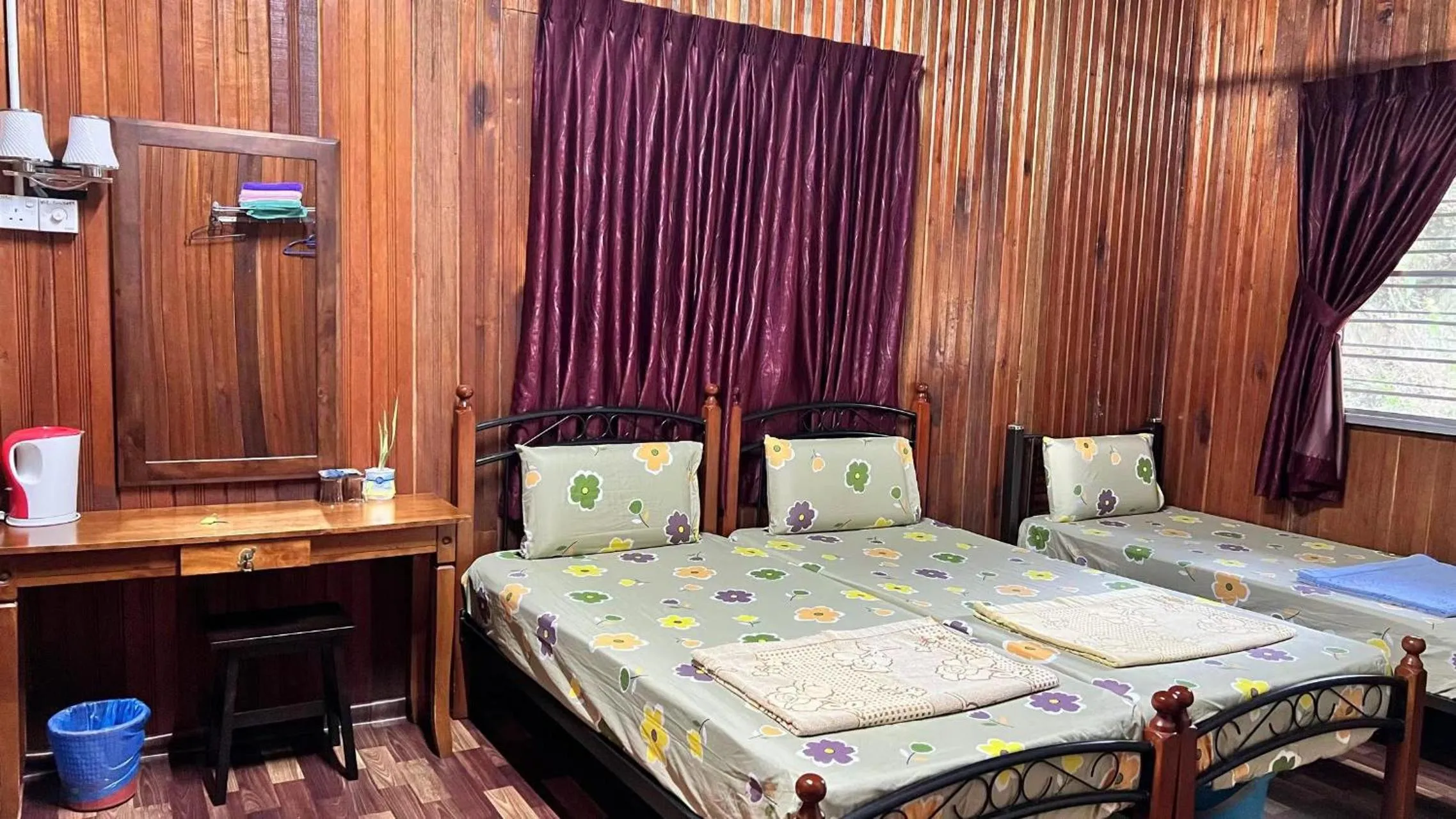 Bed in Country house Pulai Holiday Village