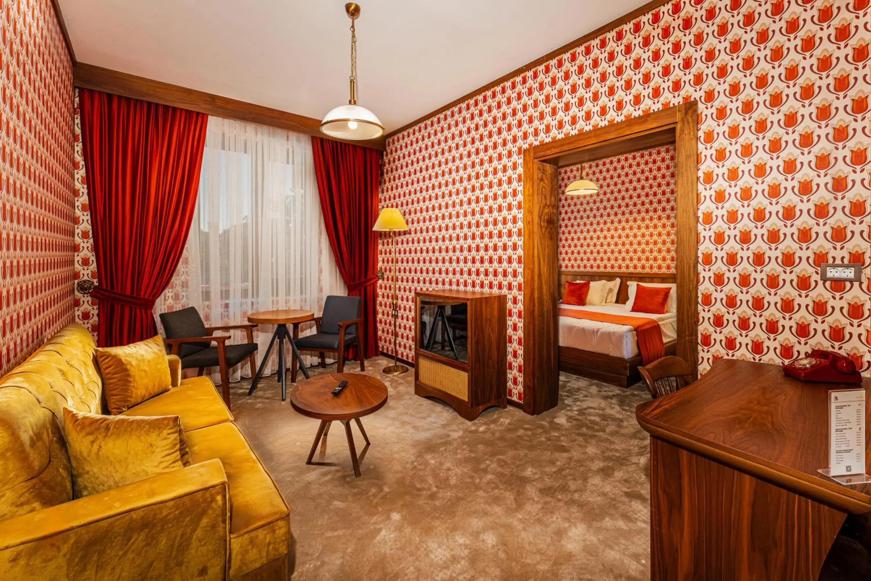 Living room in 74 Otel Living room in 74 Otel