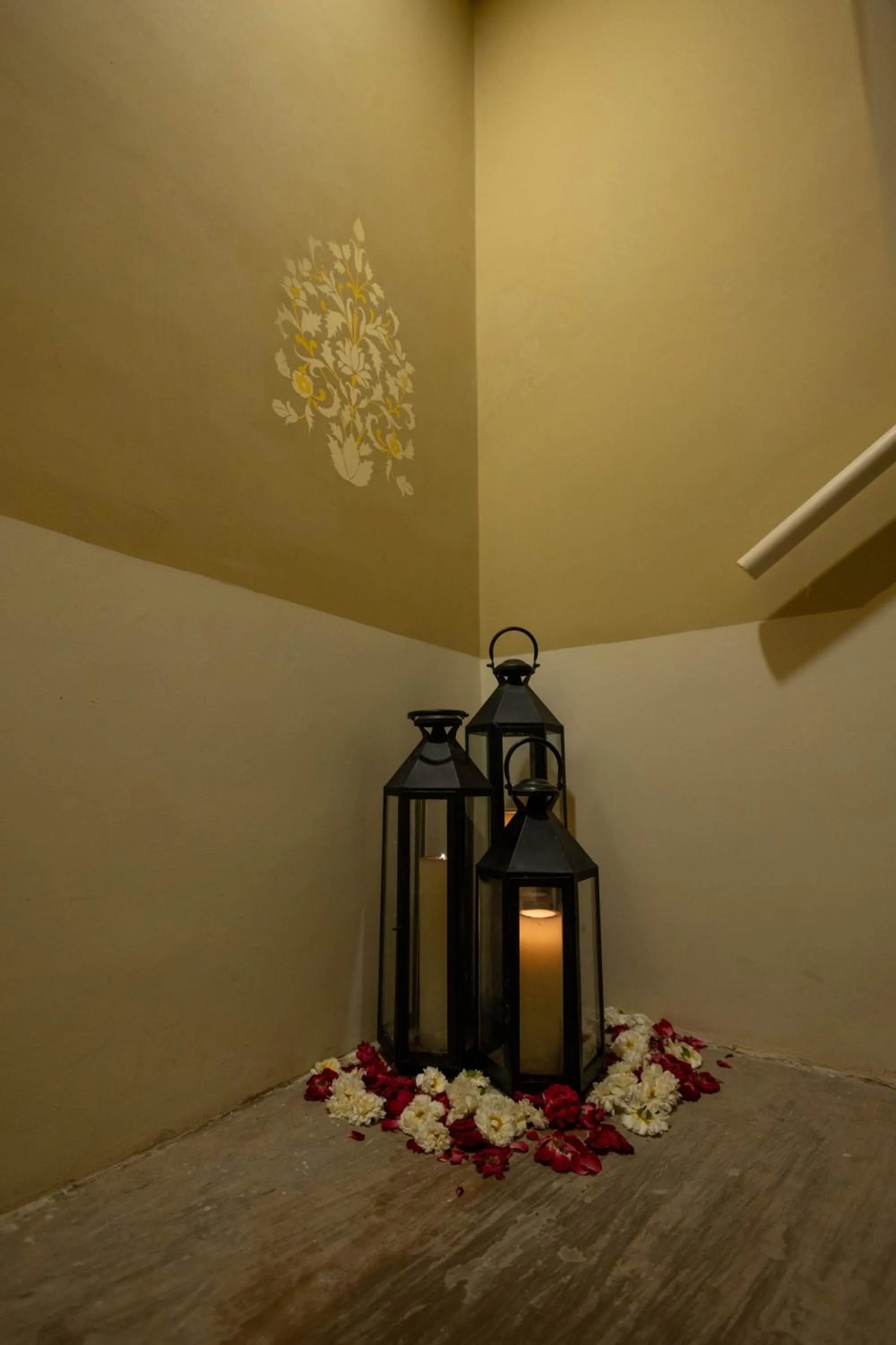 Decorative detail, Bed in Sheel Mahal- Near Hawa Mahal