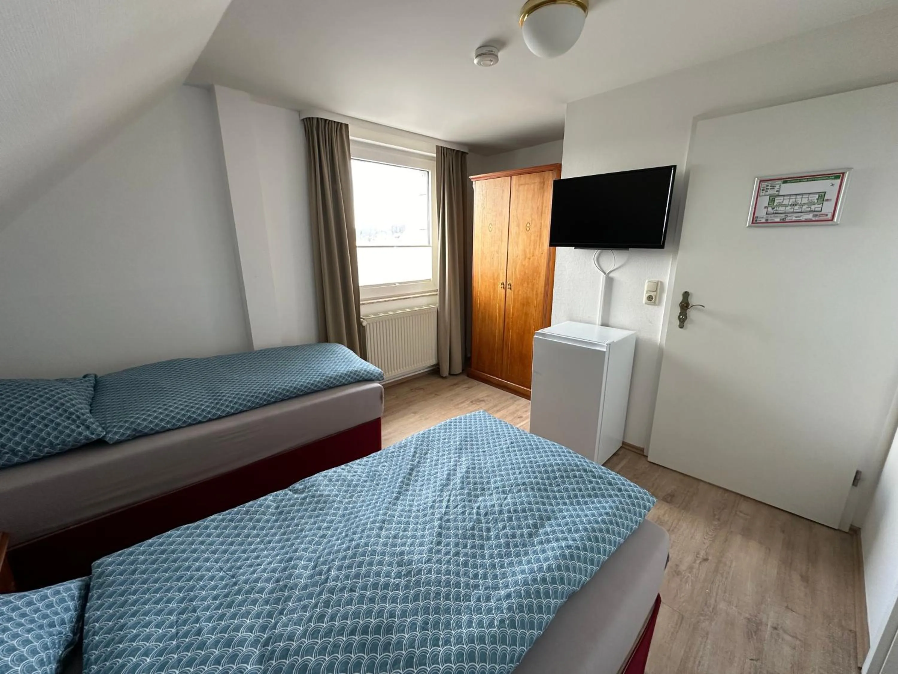 Bed in Gästehaus am Harz