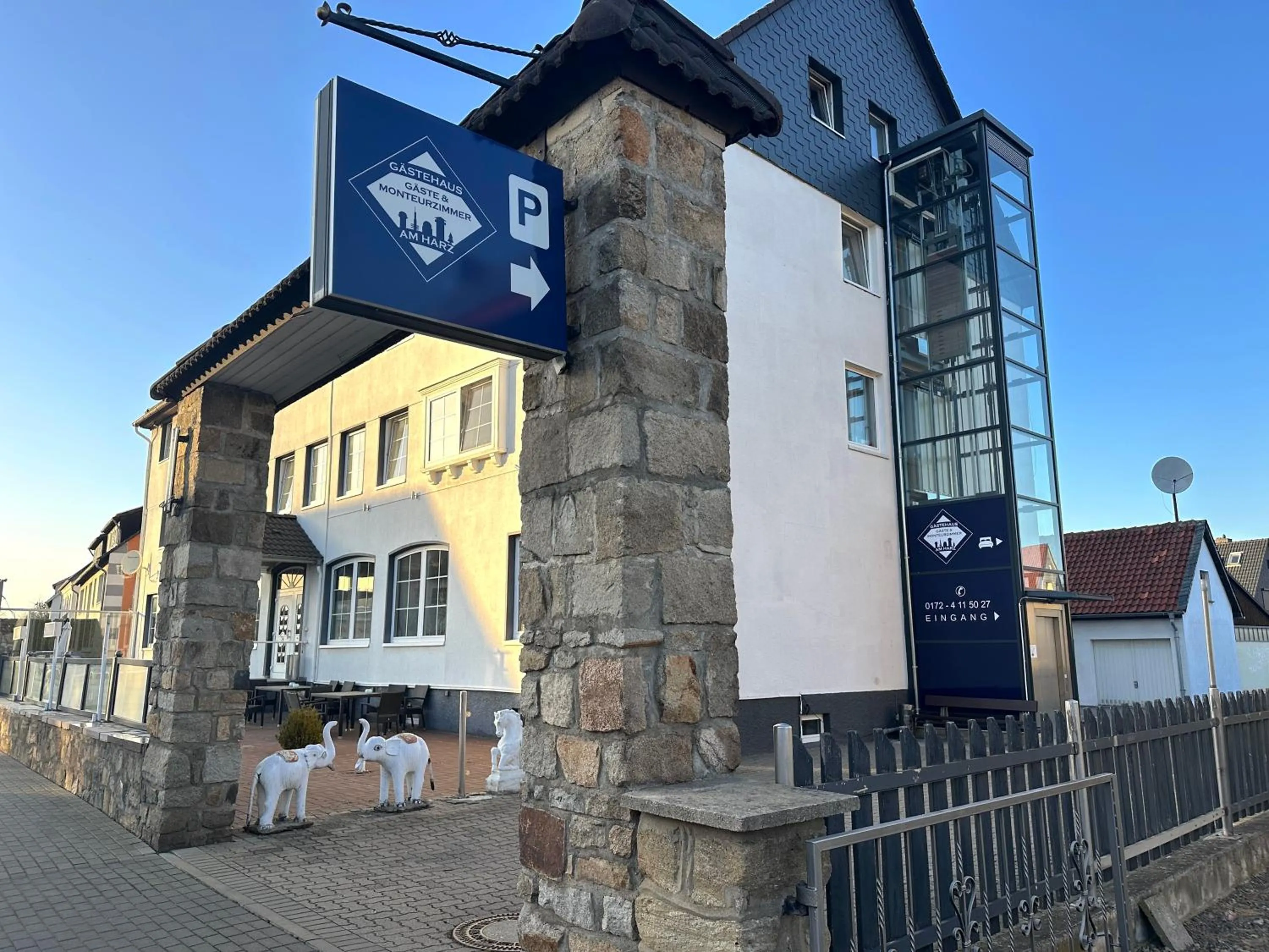 Property building in Gästehaus am Harz - Monteurzimmer mit Hotelstandard