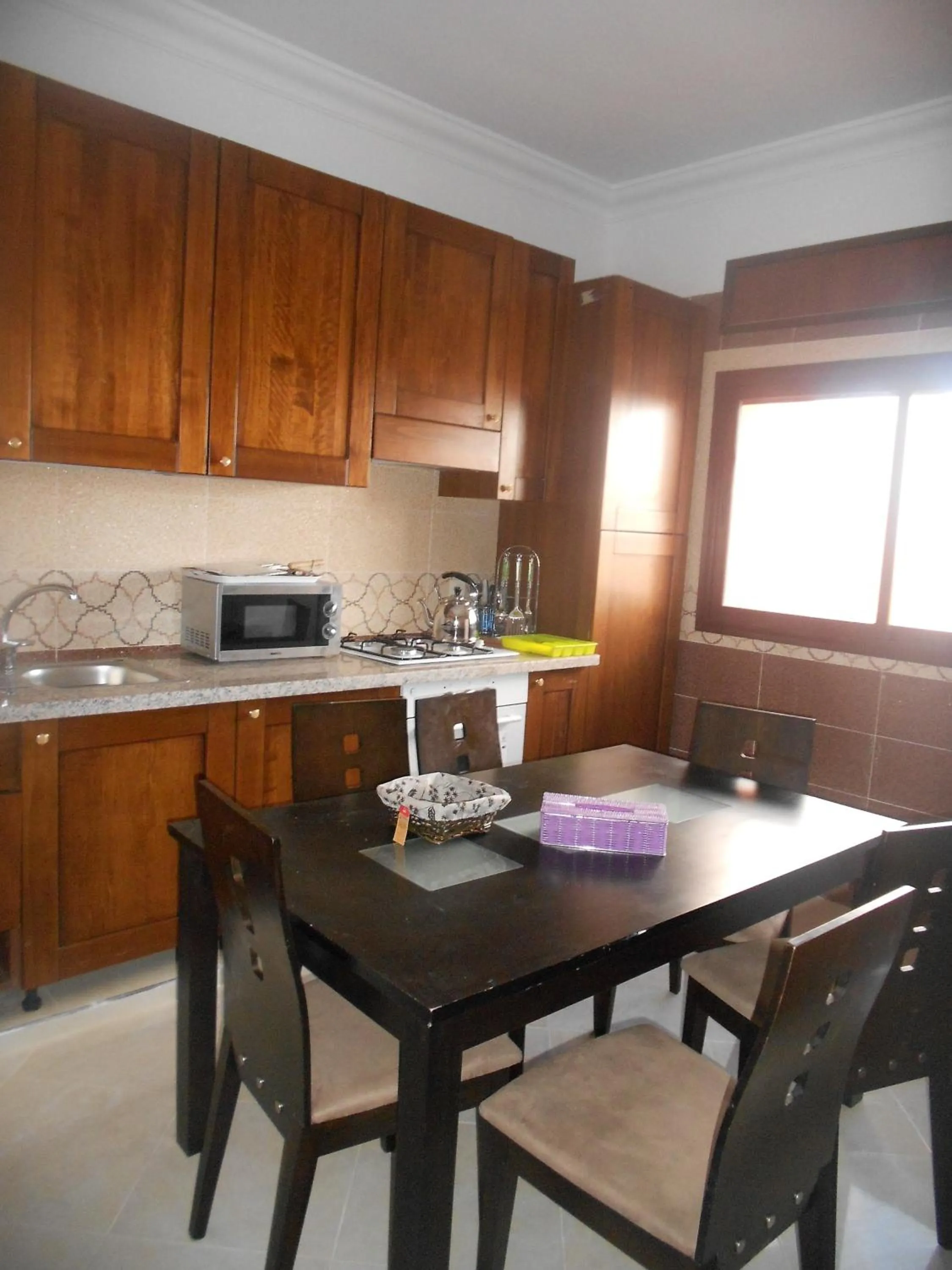 Kitchen or kitchenette in Résidence Bab El Janoub