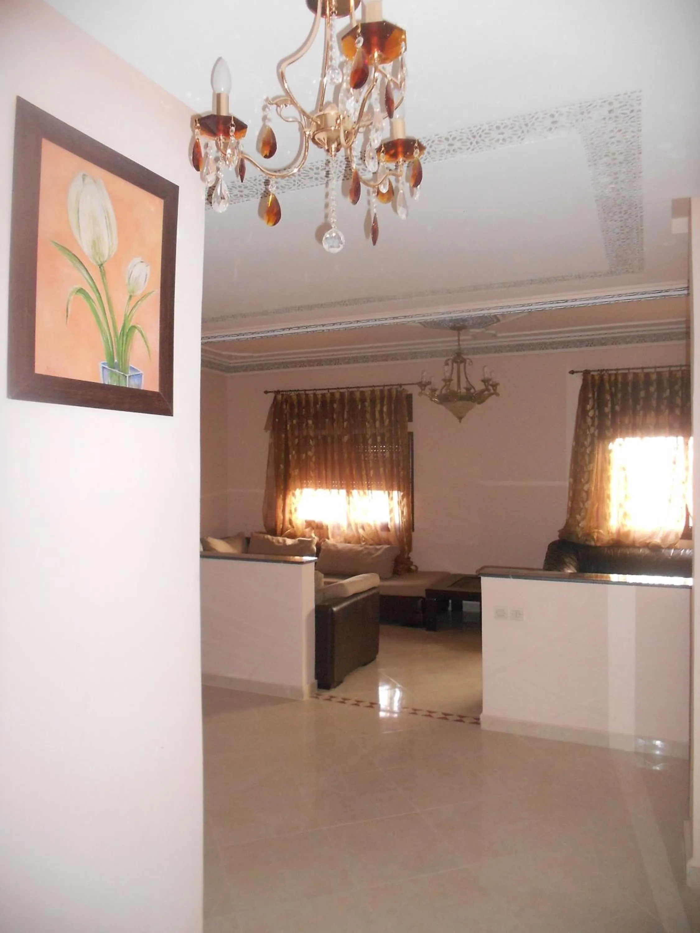 Living room, Bed in Résidence Bab El Janoub