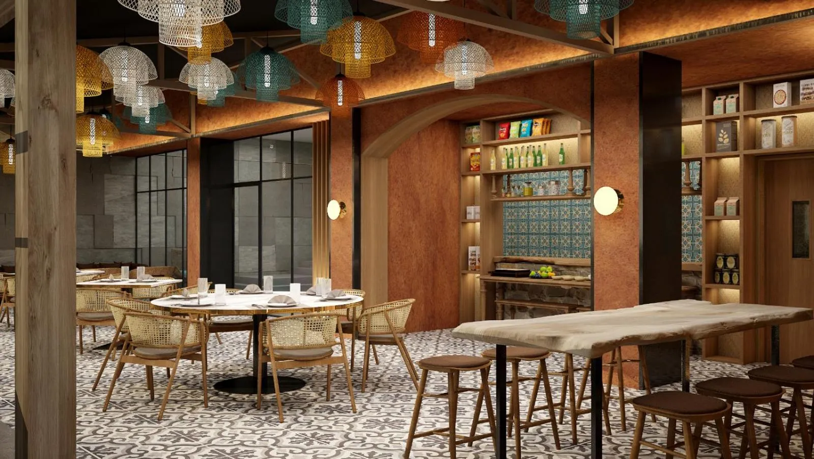 Restaurant/places to eat in ARISTA BY AMBITION