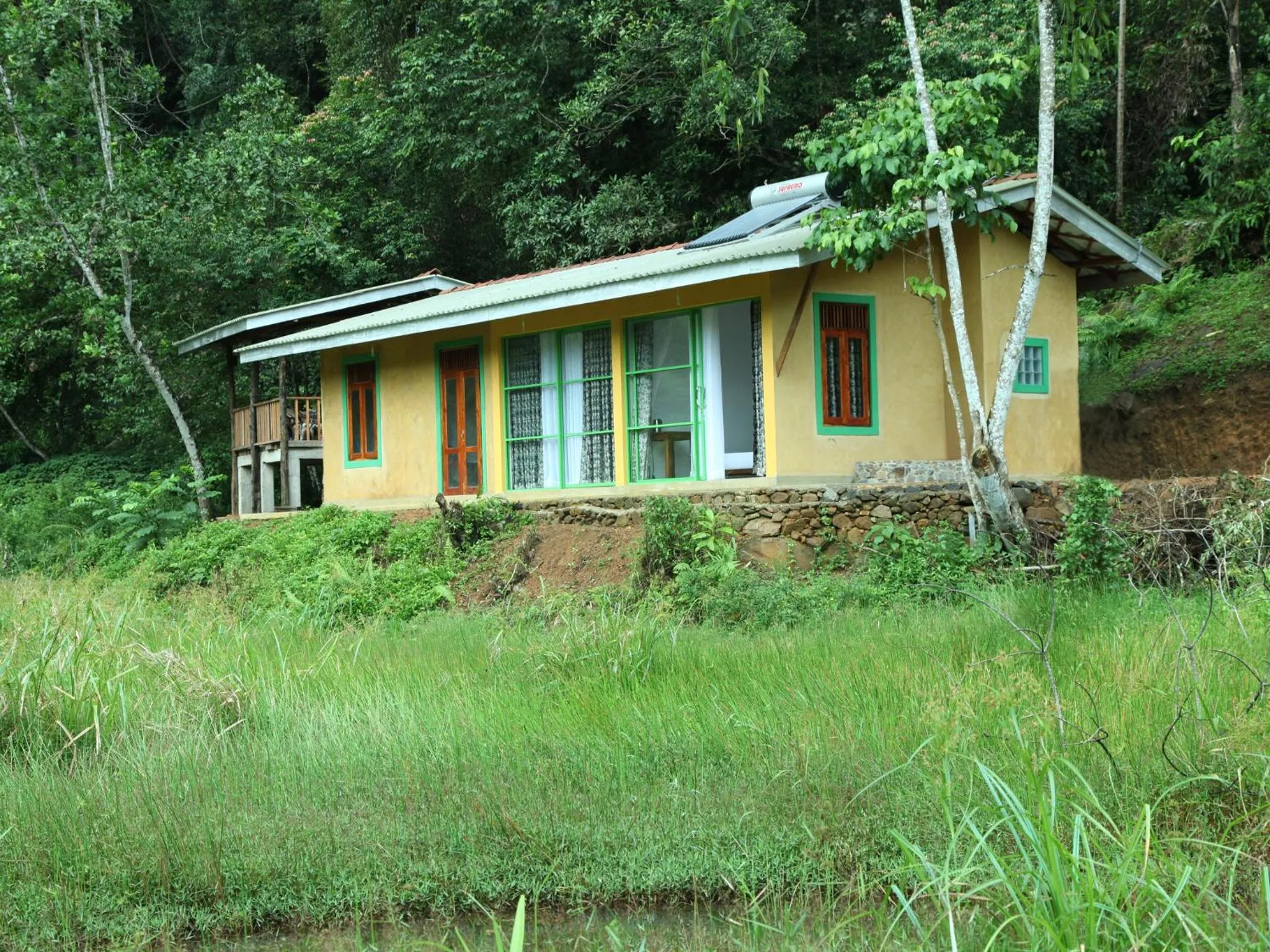 Facade/entrance in Sinharaja Forest Edge
