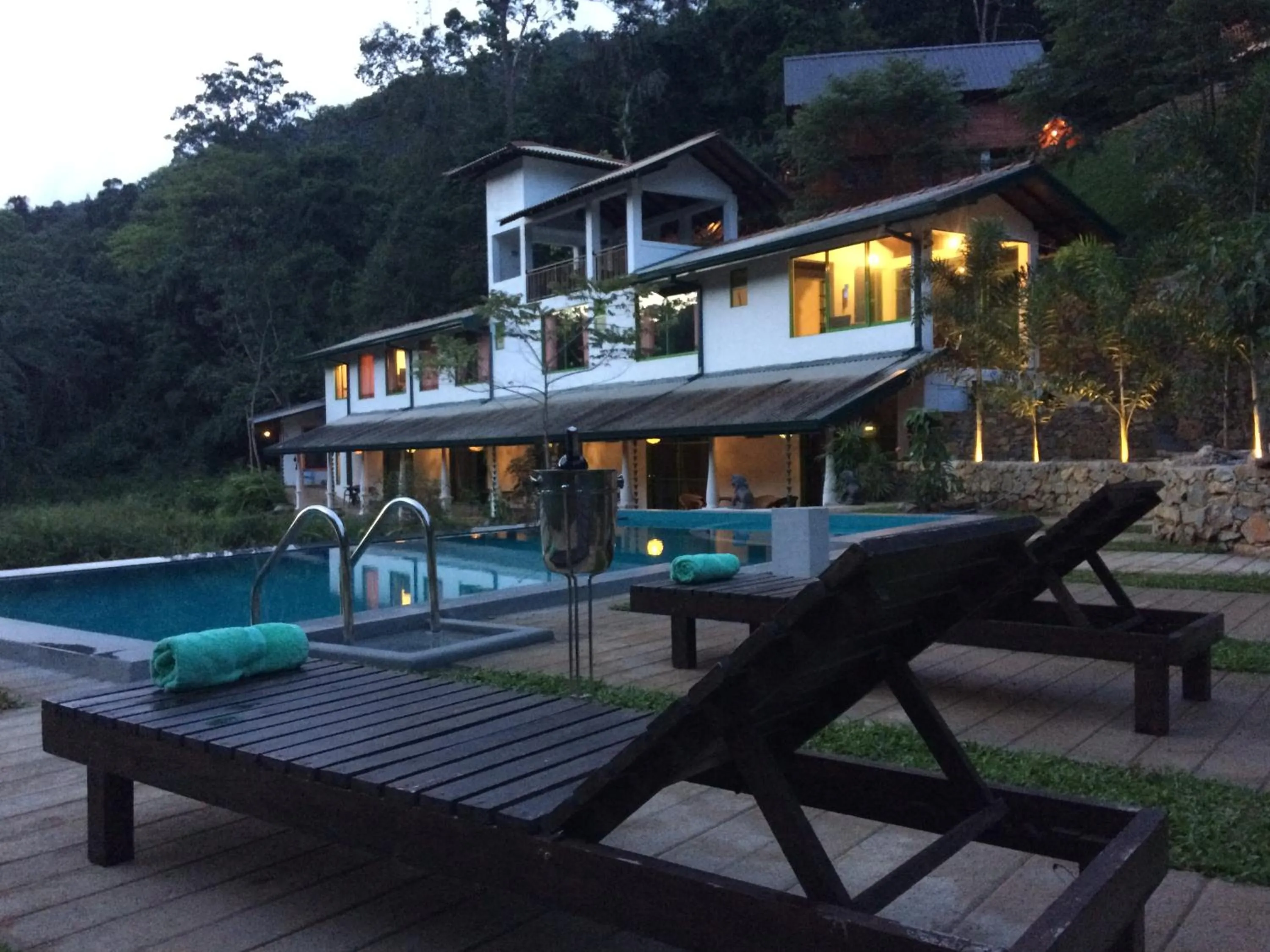 Pool view in Sinharaja Forest Edge