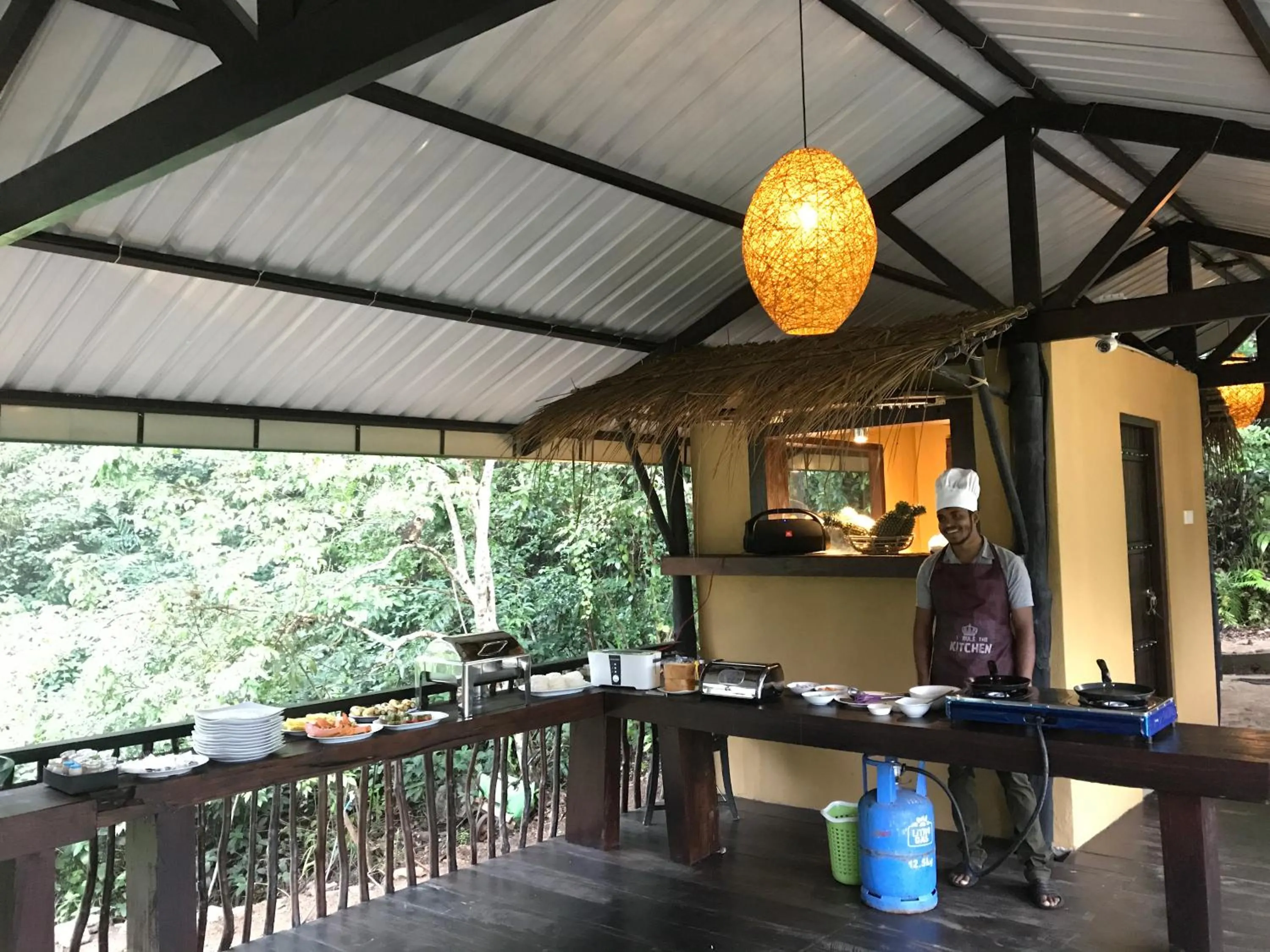 Breakfast in Sinharaja Forest Edge
