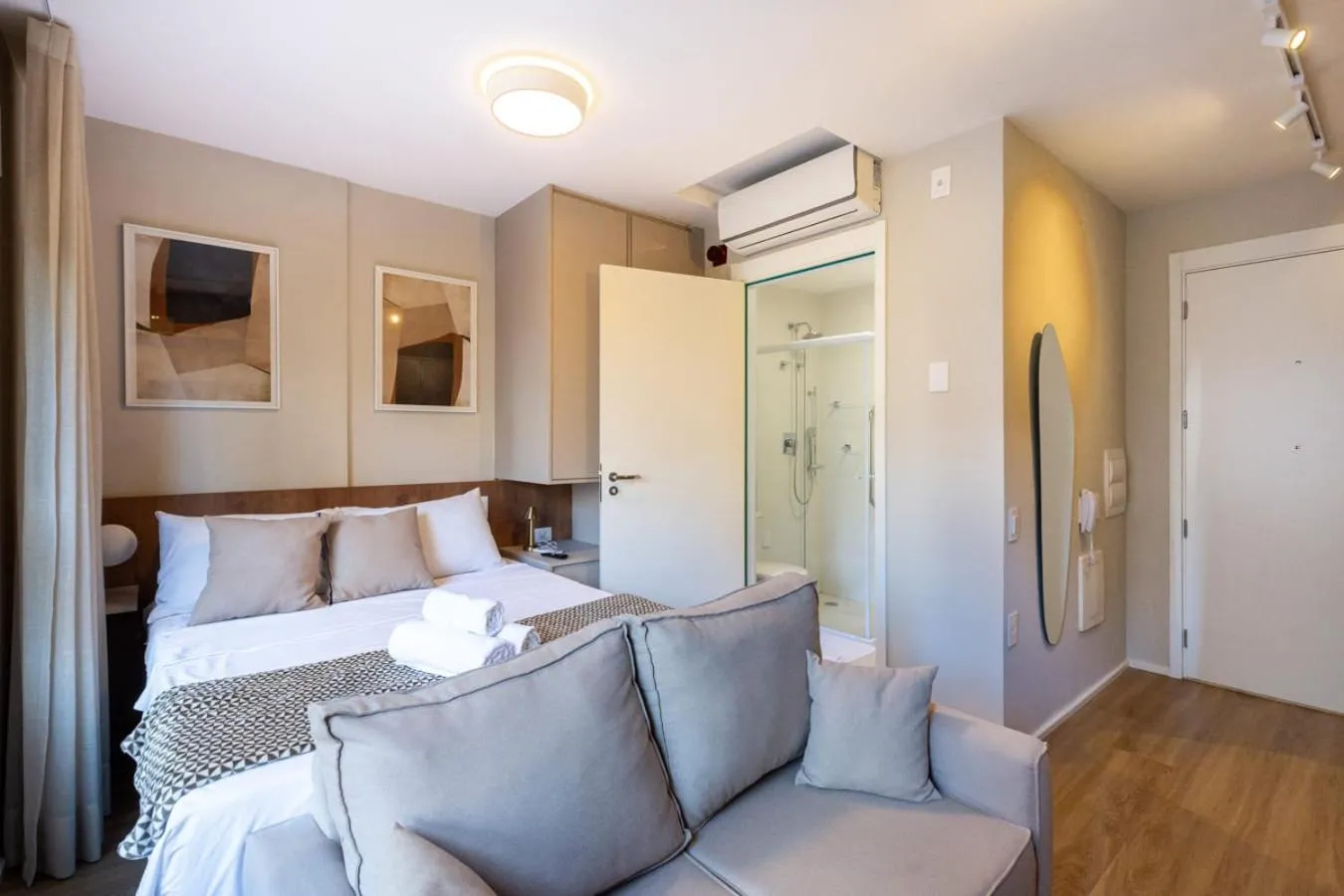 Bedroom, Bed in 360 Athos Paraiso