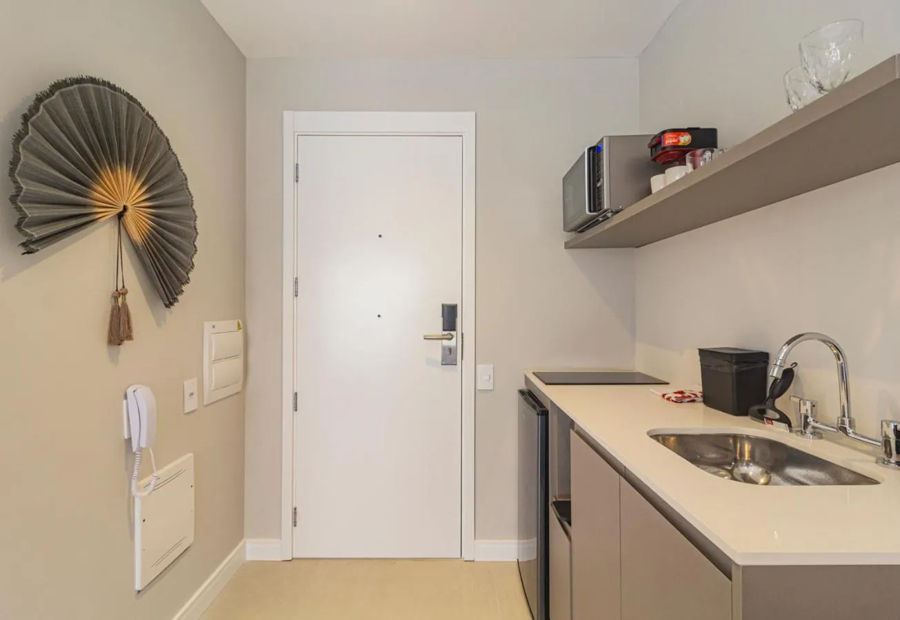 Kitchen or kitchenette in 360 Athos Paraiso