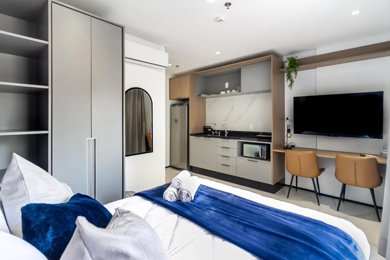 Bedroom, Bed in 360 Athos Paraiso