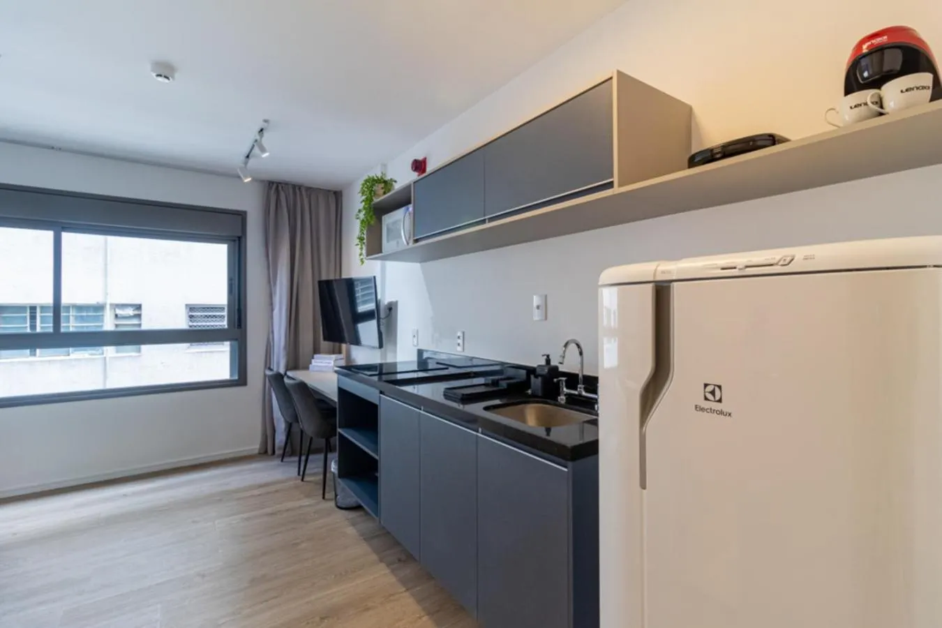 Kitchen or kitchenette in 360 Athos Paraiso