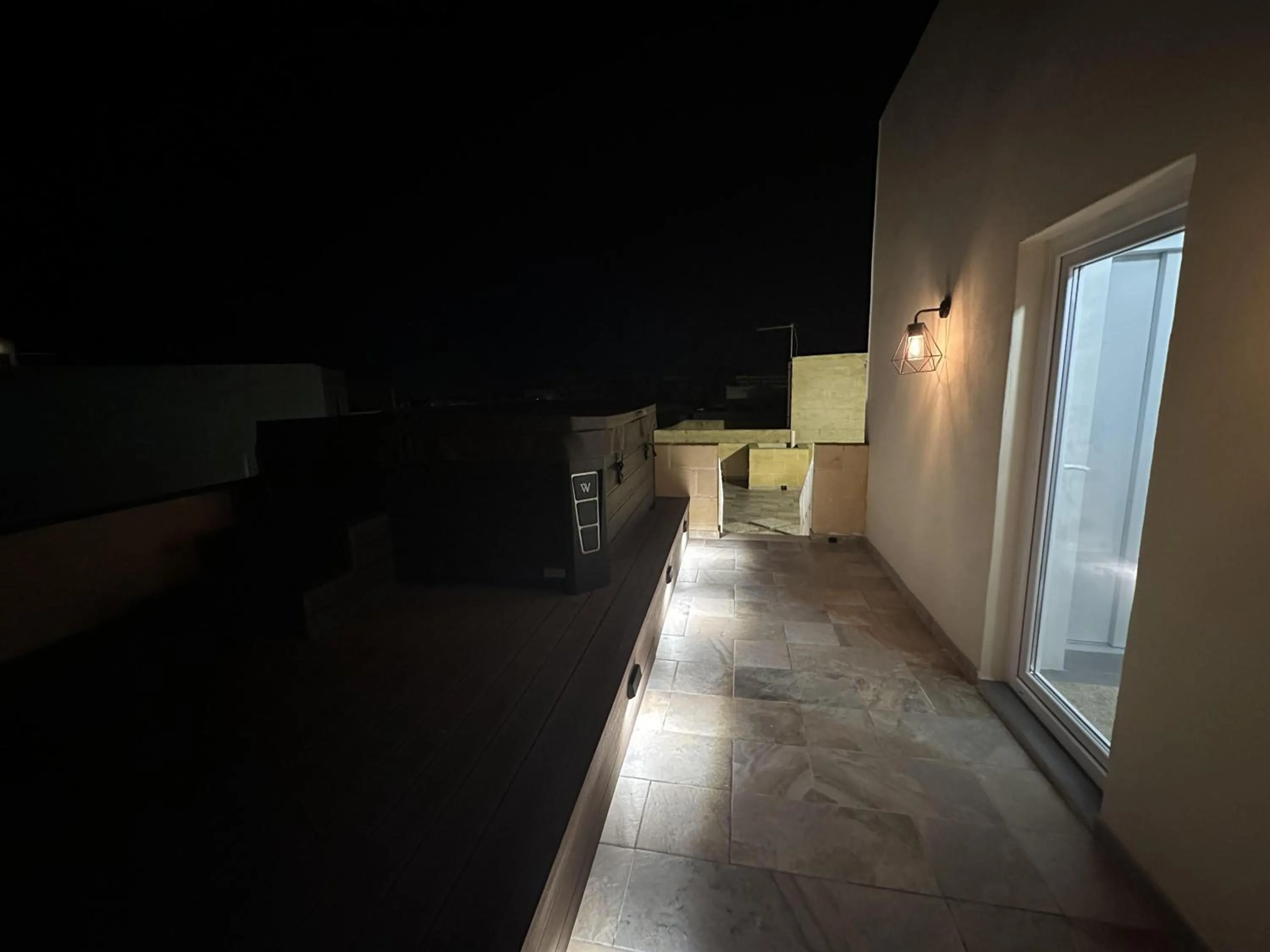 Balcony/Terrace in Ta' Pinu Spa Suite - Luxury Heritage Living