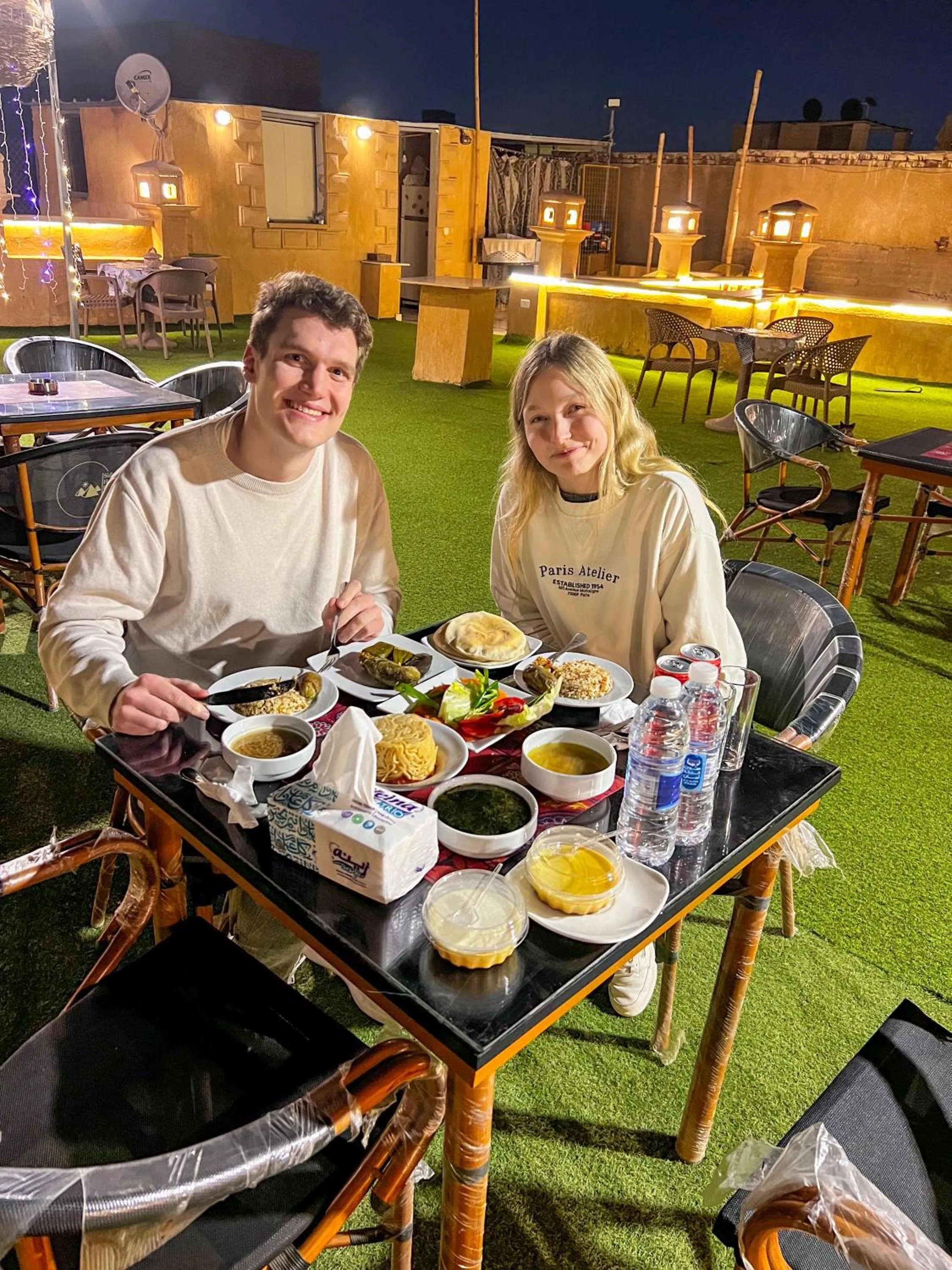 Dinner in Sidi Hamad Pyramids View