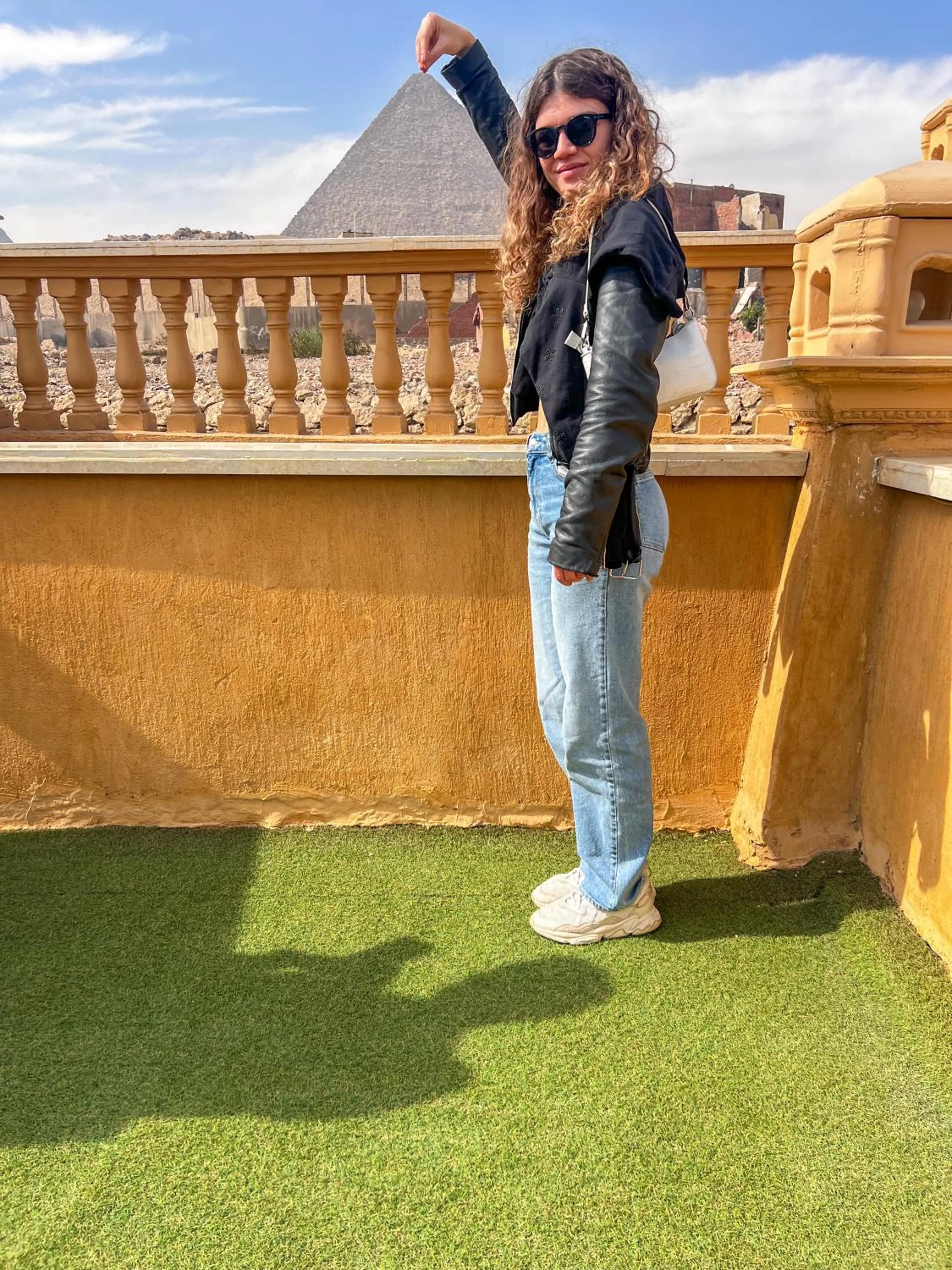 Solarium in Sidi Hamad Pyramids View