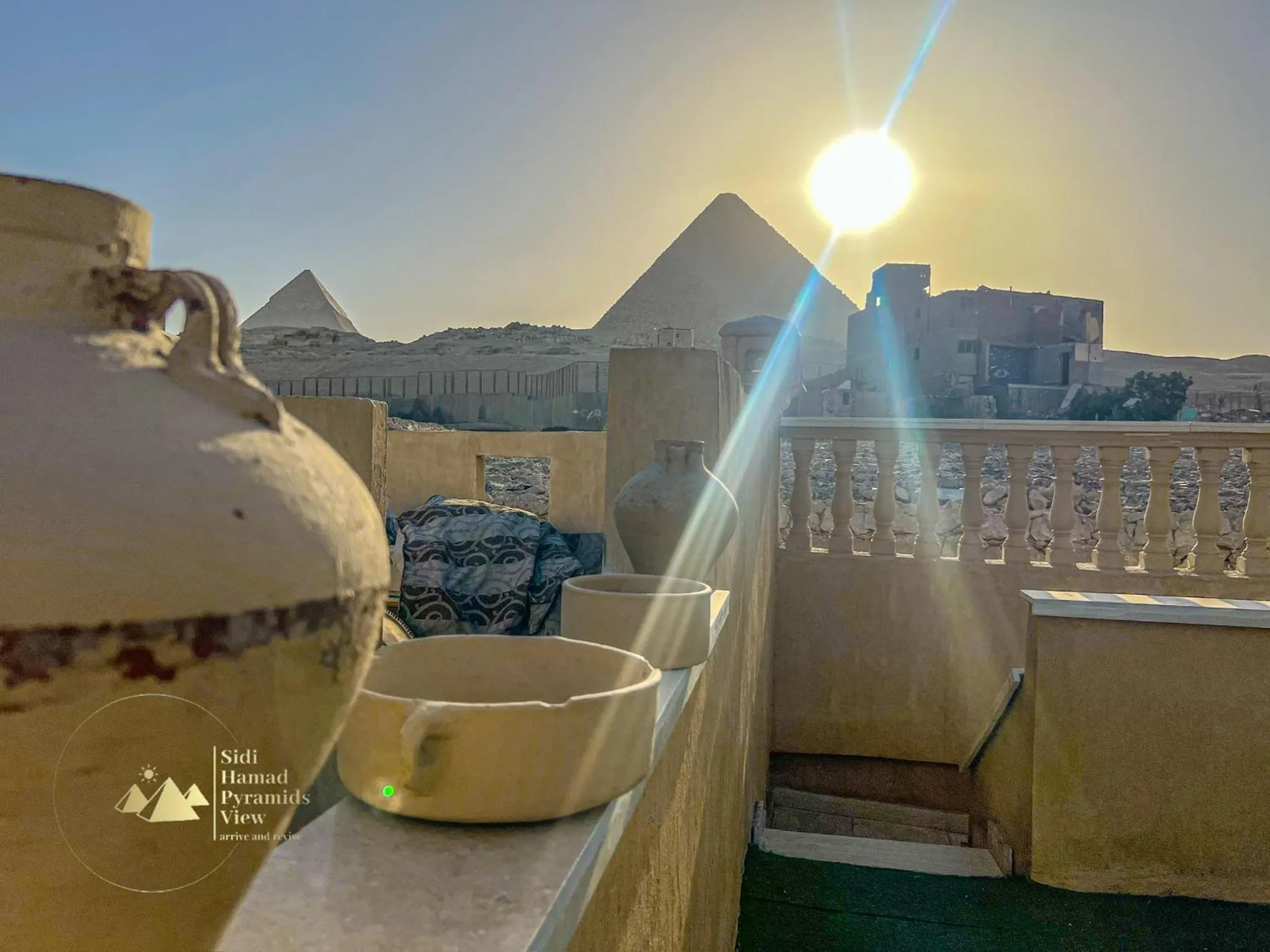 View (from property/room) in Sidi Hamad Pyramids View