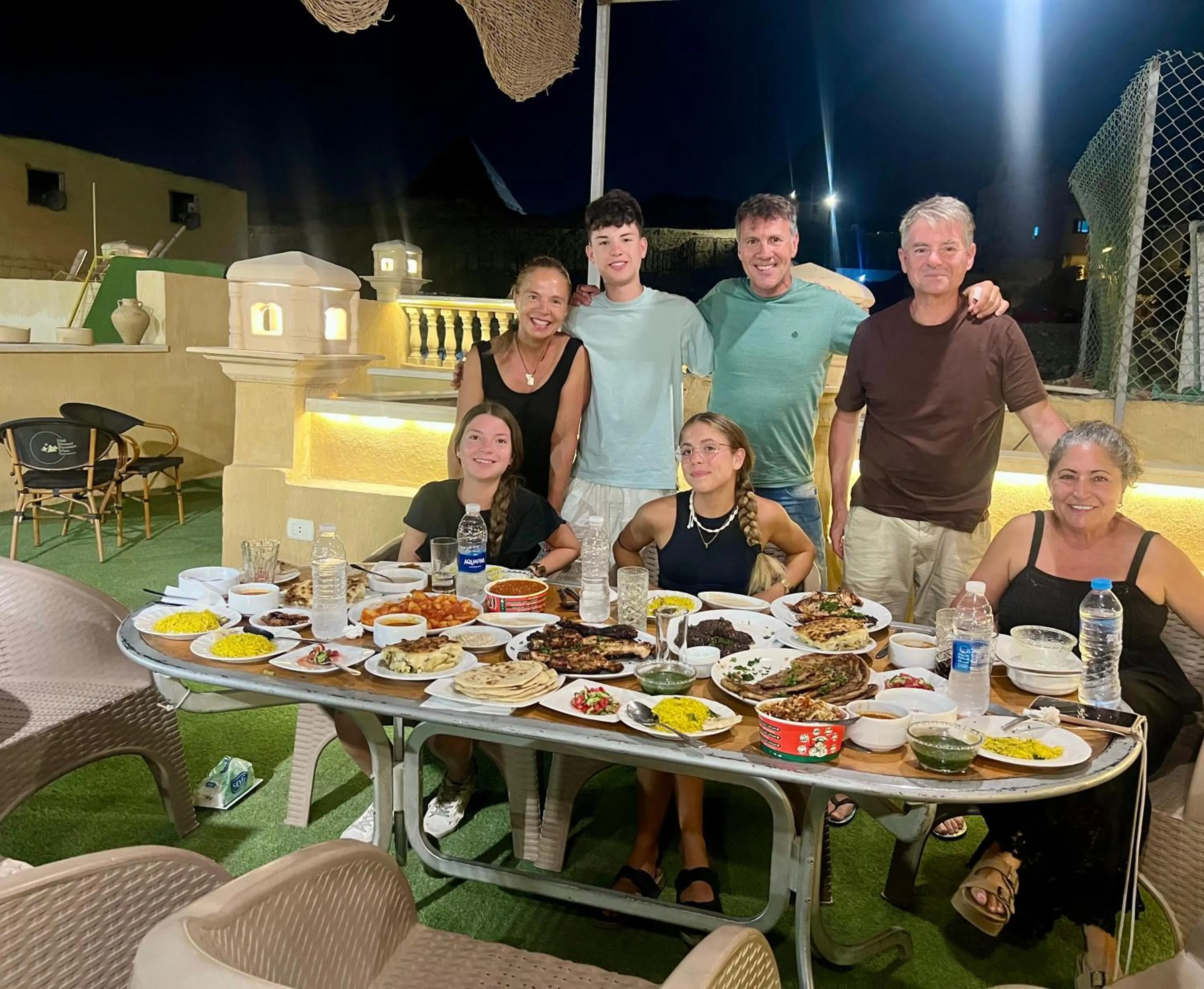 Food in Sidi Hamad Pyramids View