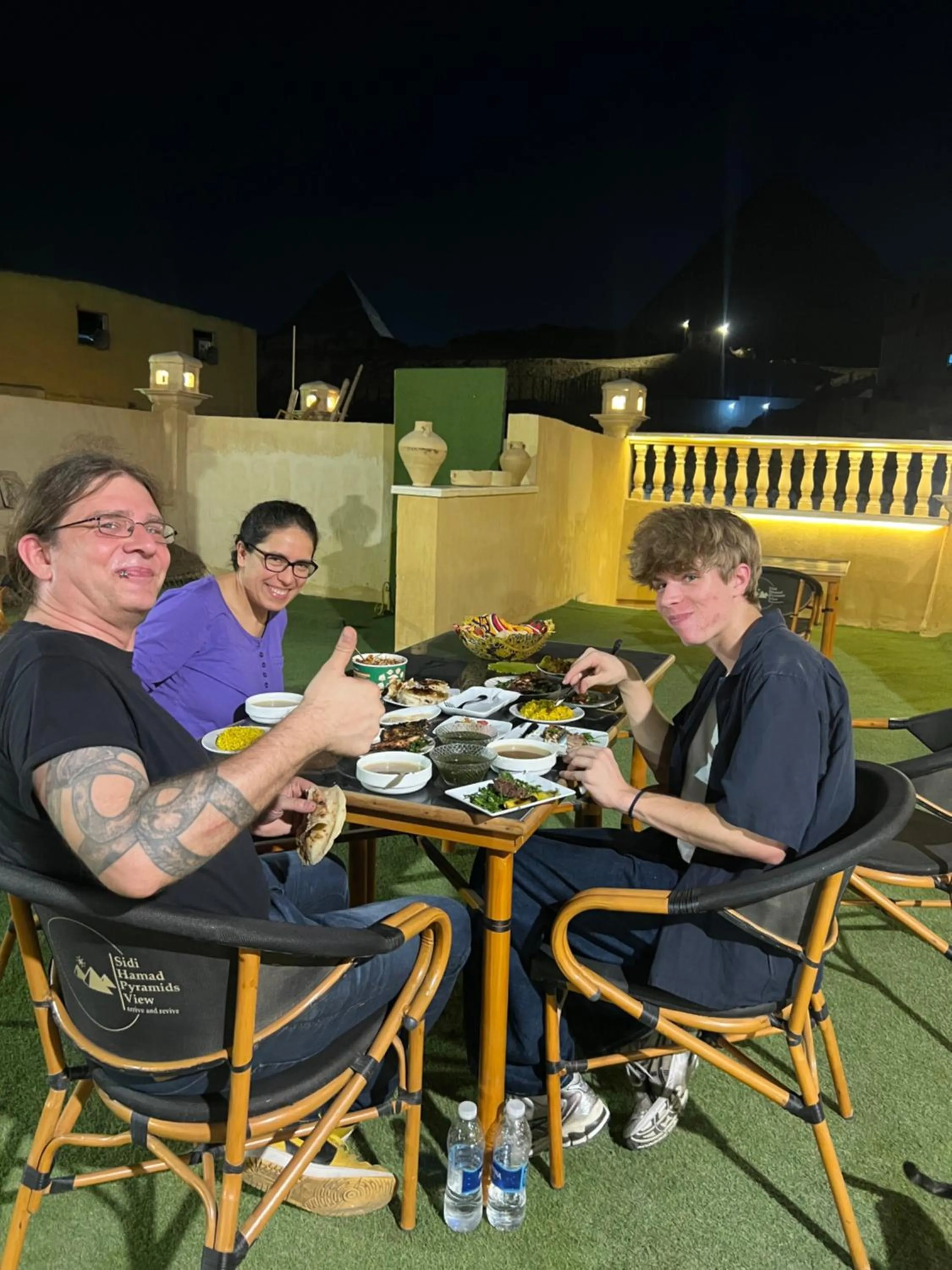 Food in Sidi Hamad Pyramids View