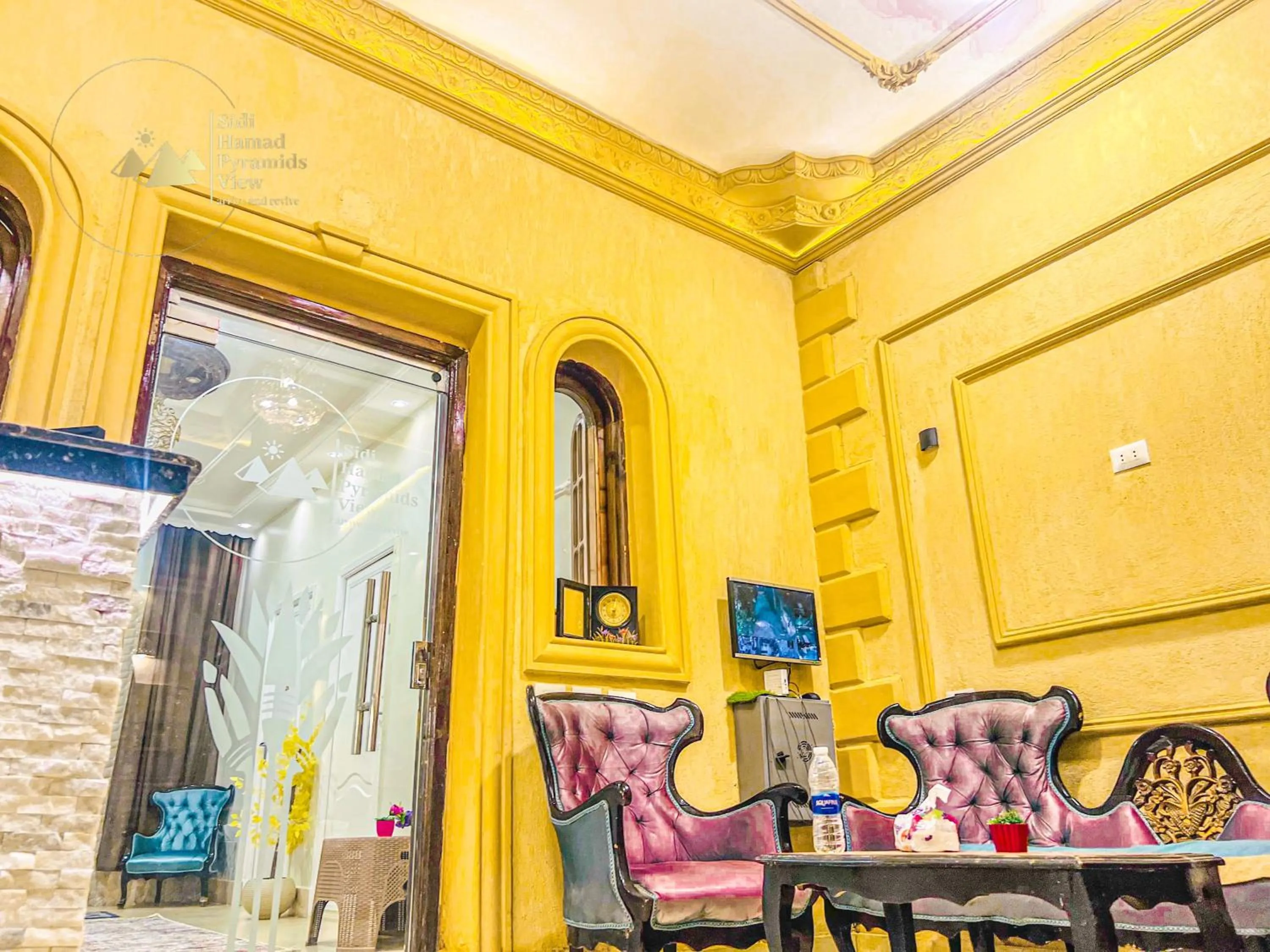 Lobby or reception in Sidi Hamad Pyramids View