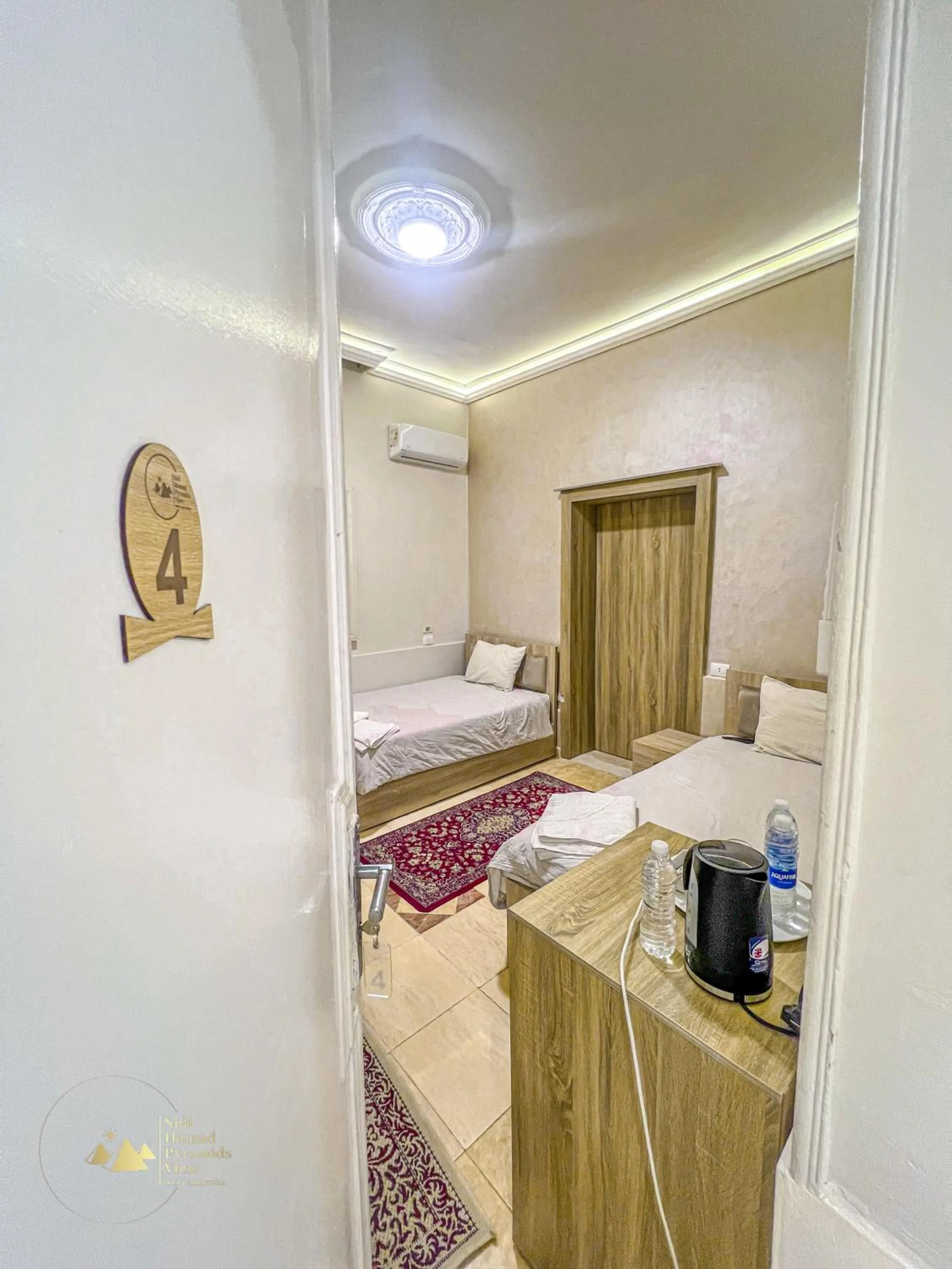 Bed in Sidi Hamad Pyramids View