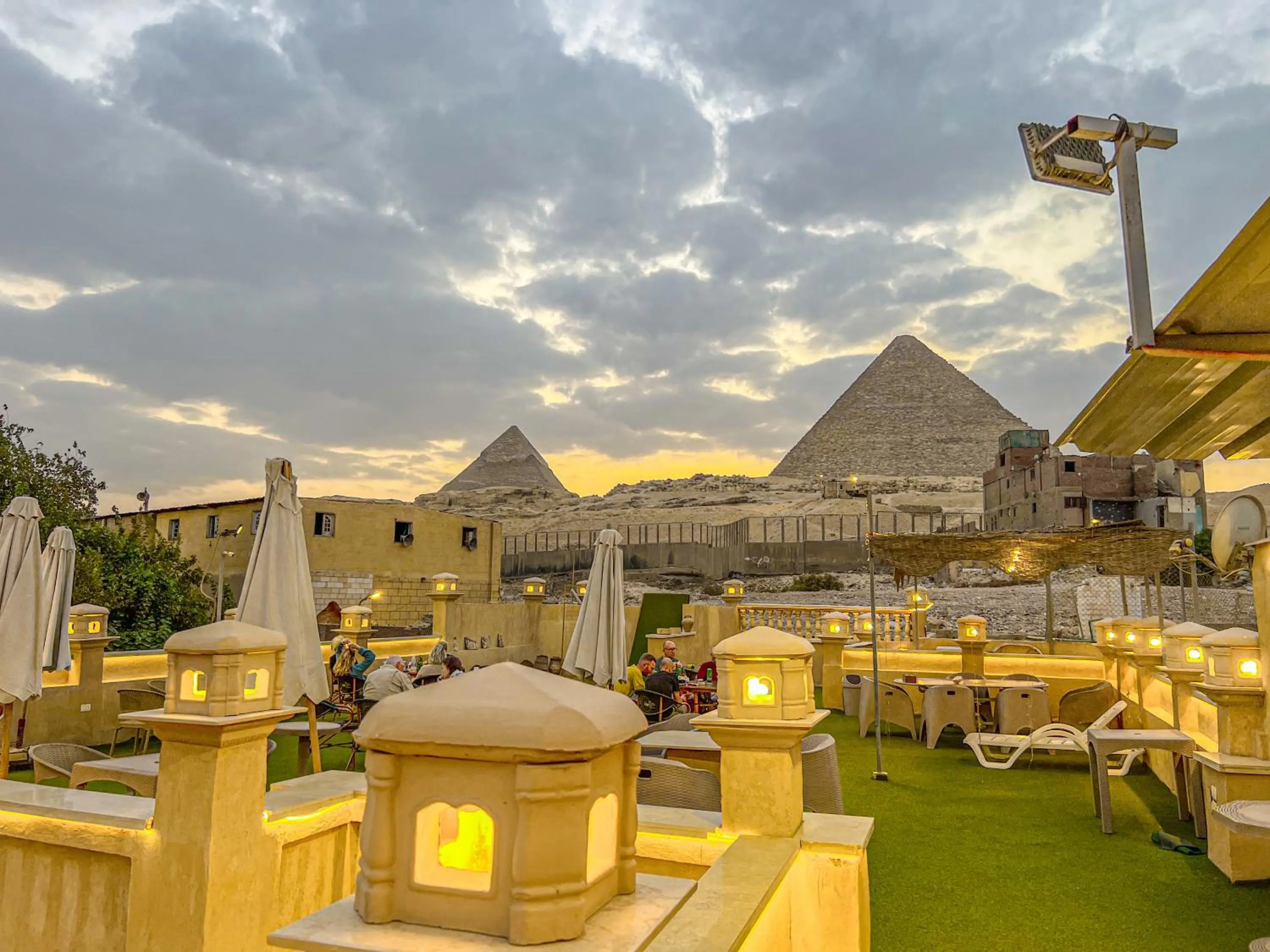 View (from property/room) in Sidi Hamad Pyramids View