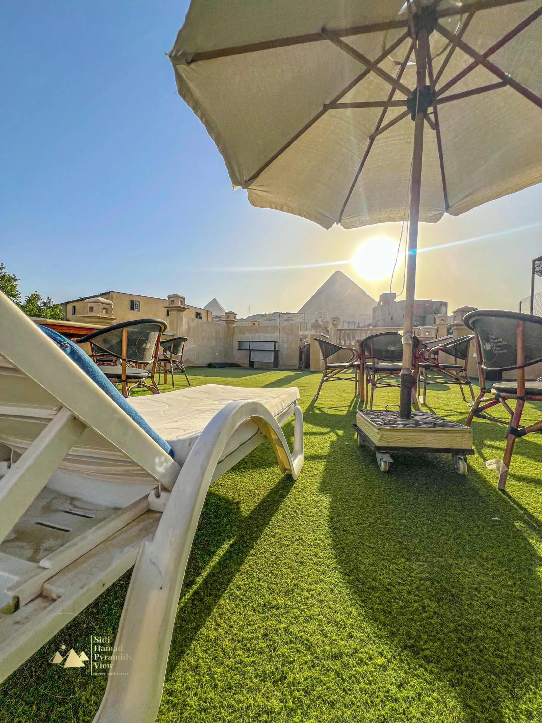 Nearby landmark in Sidi Hamad Pyramids View