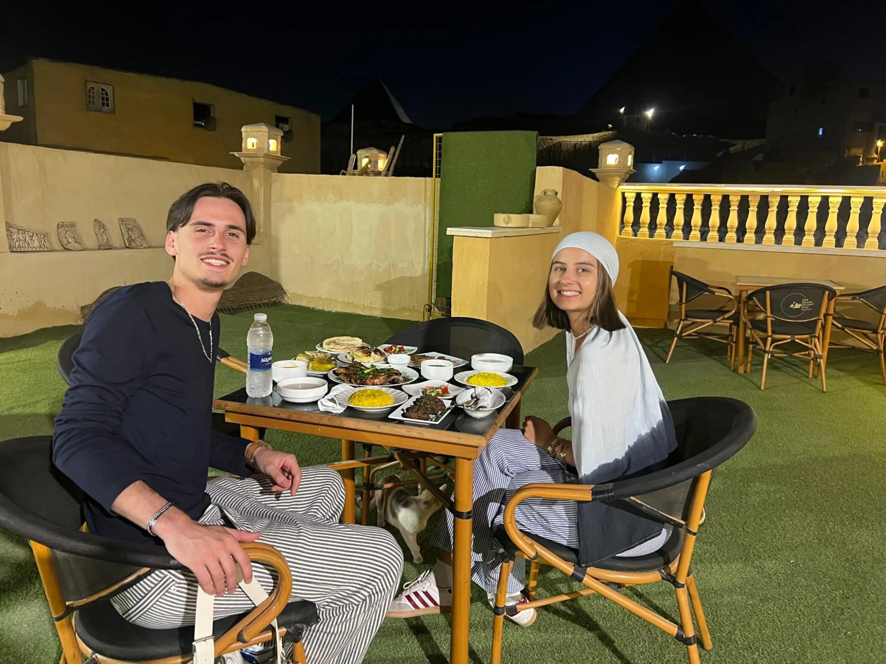 Dining area in Sidi Hamad Pyramids View