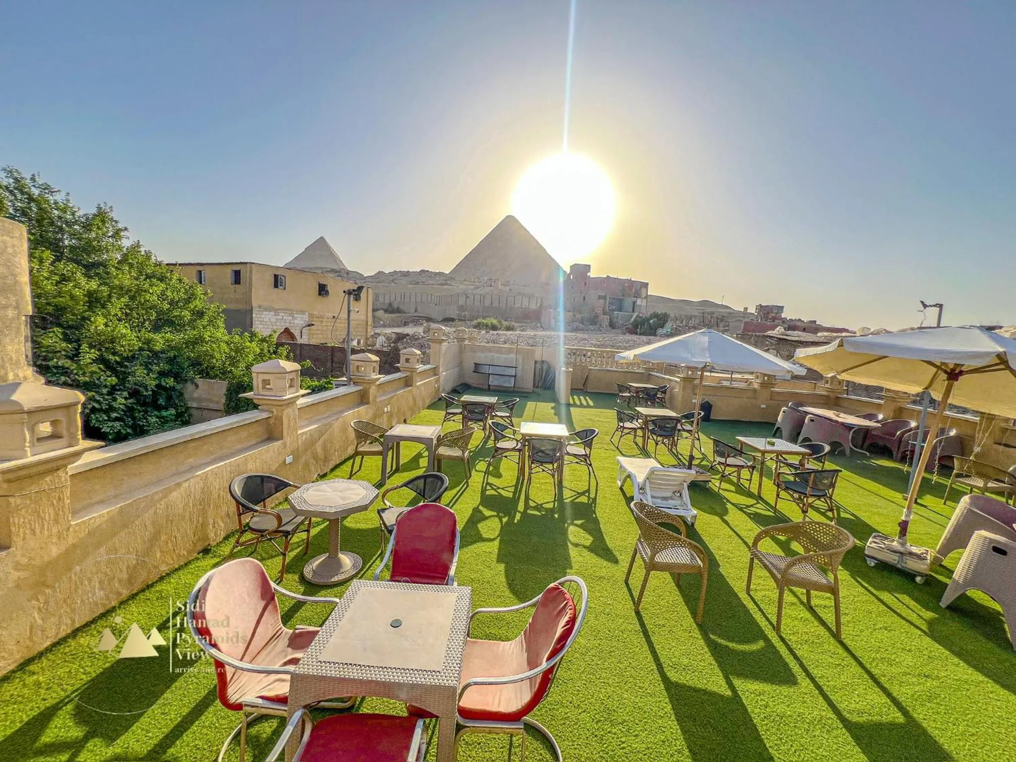 Balcony/Terrace in Sidi Hamad Pyramids View