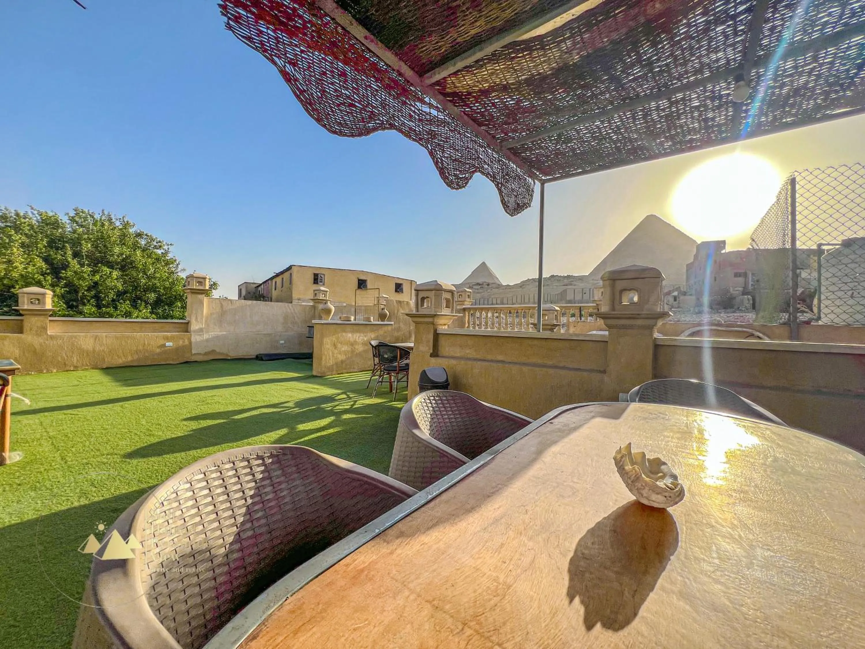 Balcony/Terrace in Sidi Hamad Pyramids View