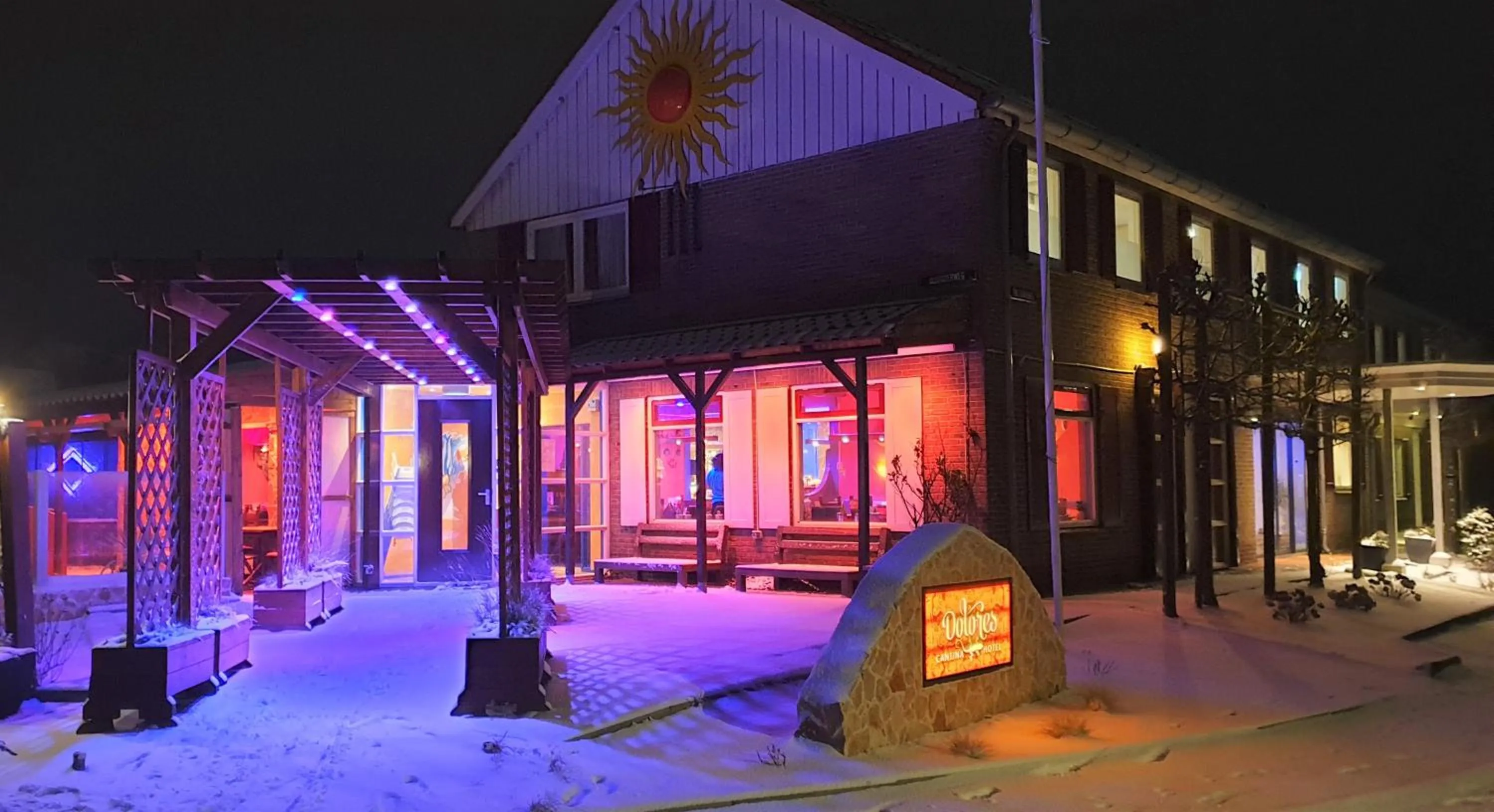 Facade/entrance in Hotel Dolores Ameland