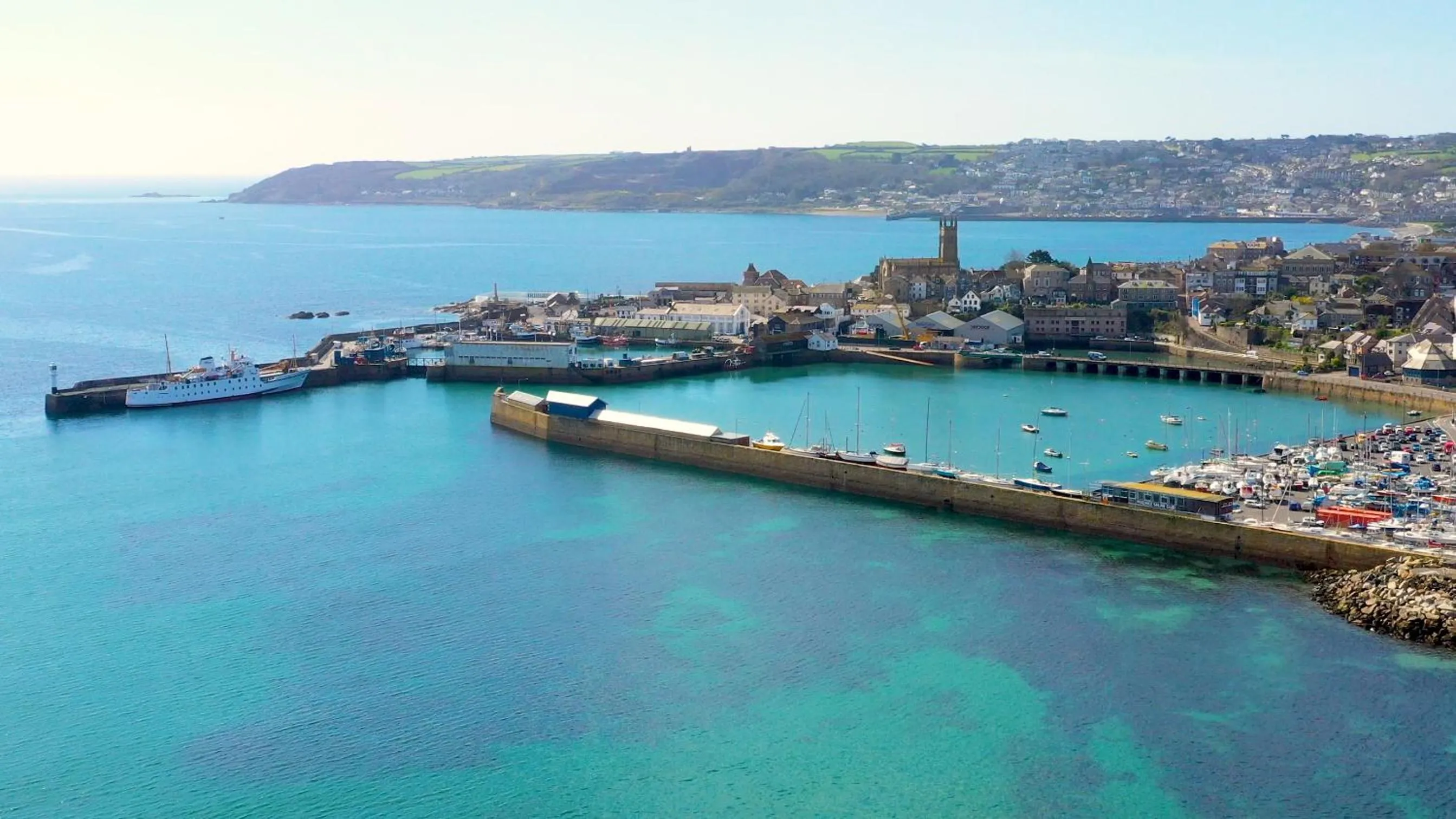 Sea view in Hotel Penzance