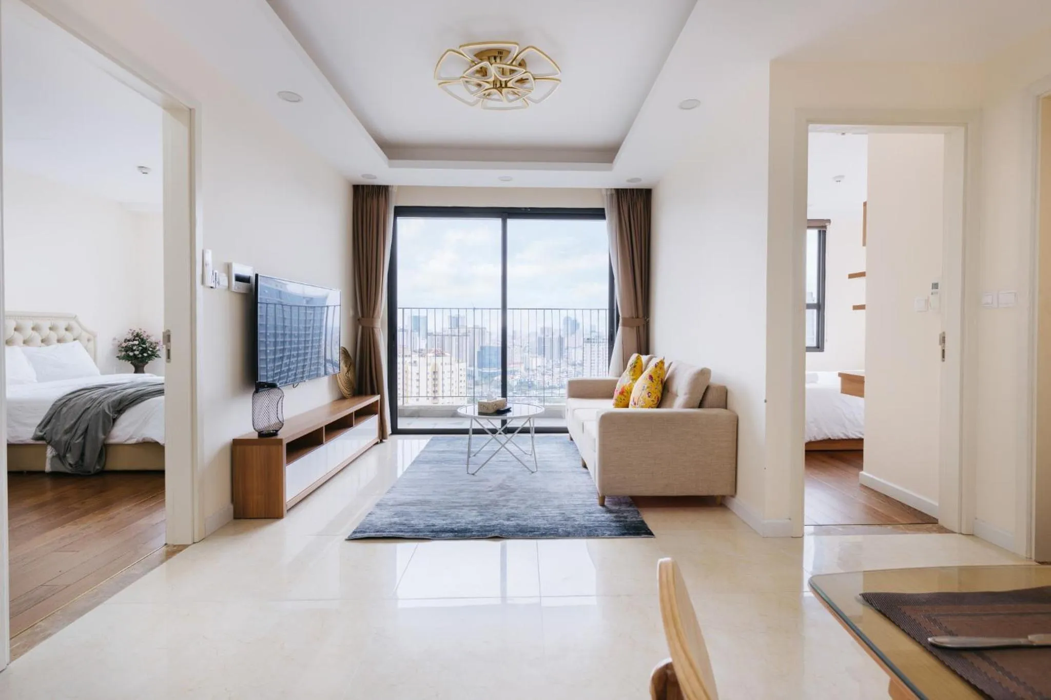 Photo of the whole room, Bed in Daniel Apartment - D'Capitale Ha Noi