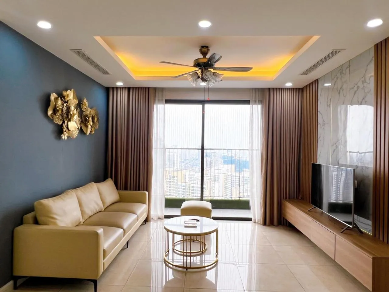 Living room in Daniel Apartment - D'Capitale Ha Noi