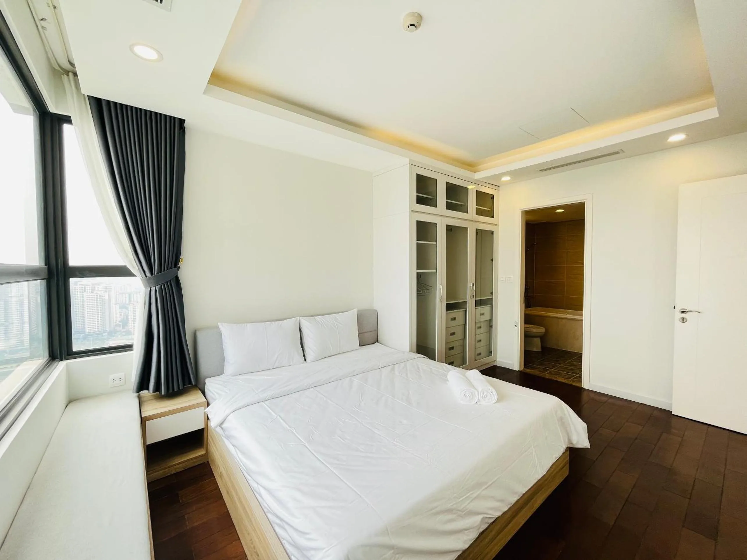 Bedroom, Bed in Daniel Apartment - D'Capitale Ha Noi