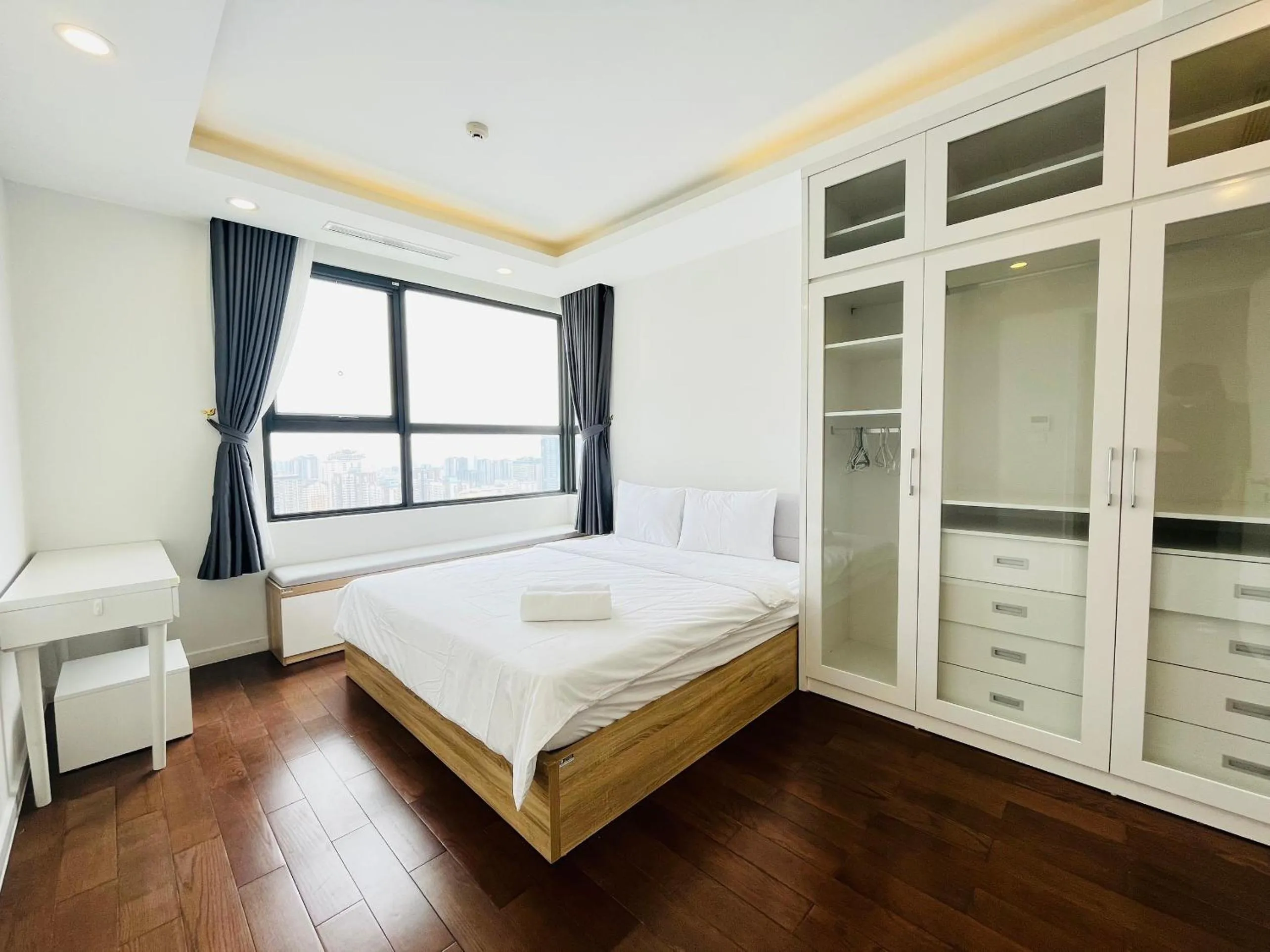 Bedroom, Bed in Daniel Apartment - D'Capitale Ha Noi