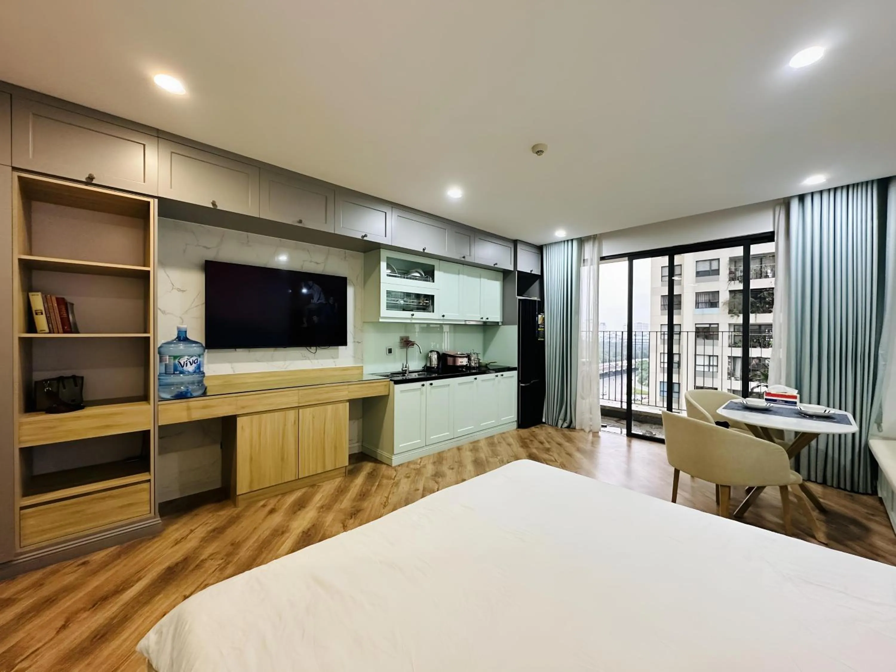 Photo of the whole room, Bed in Daniel Apartment - D'Capitale Ha Noi