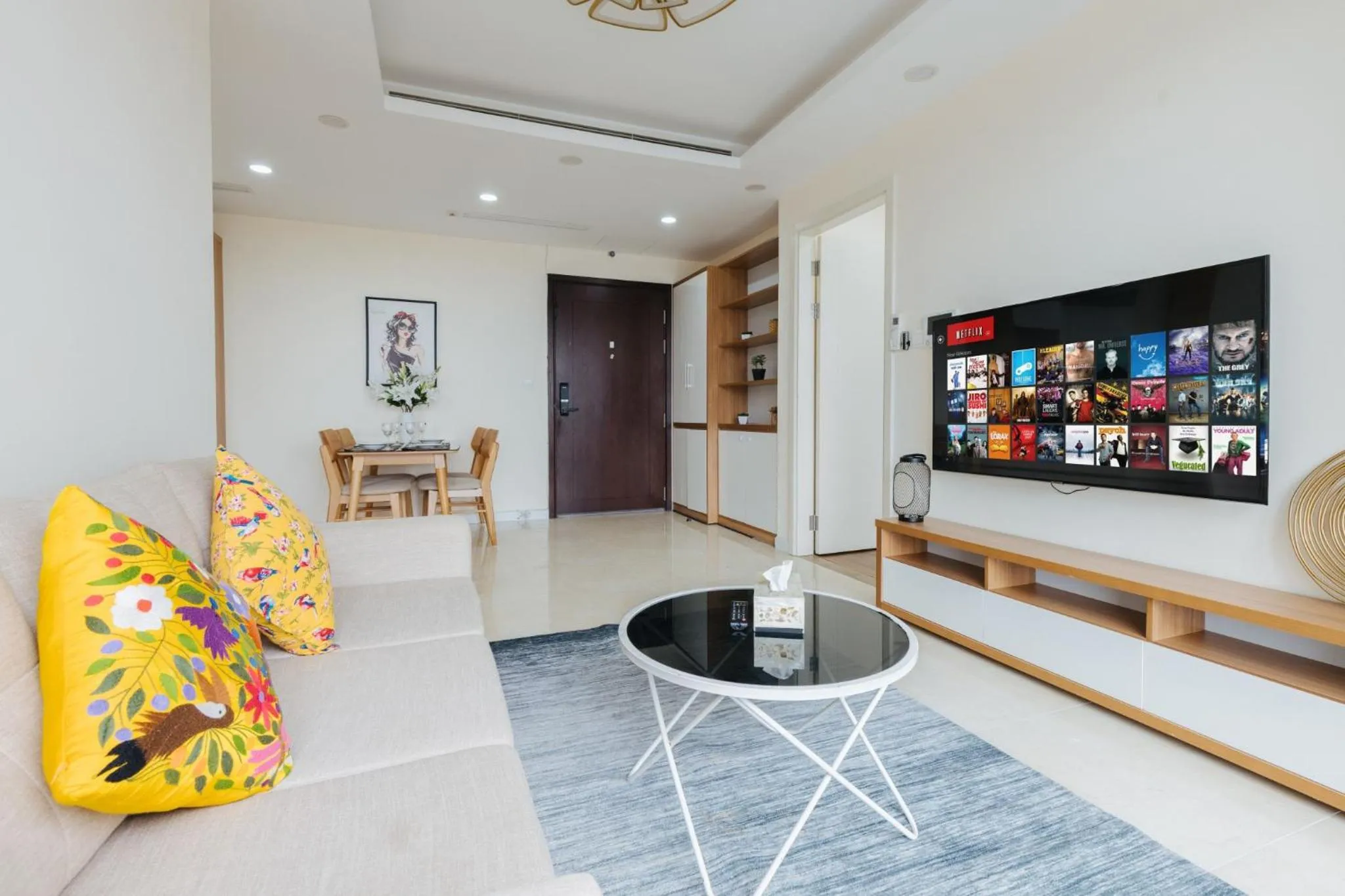 TV and multimedia in Daniel Apartment - D'Capitale Ha Noi