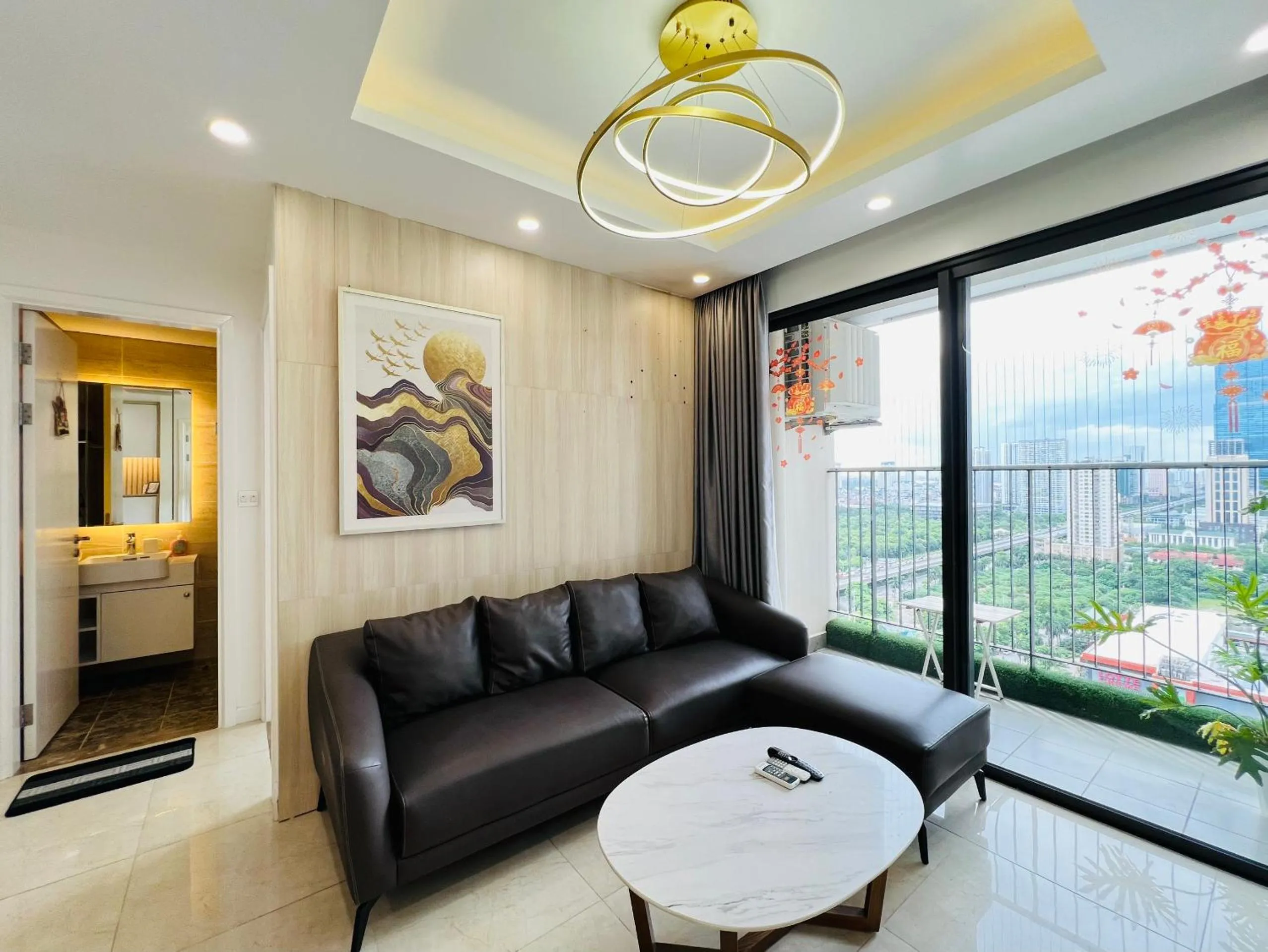 Living room in Daniel Apartment - D'Capitale Ha Noi