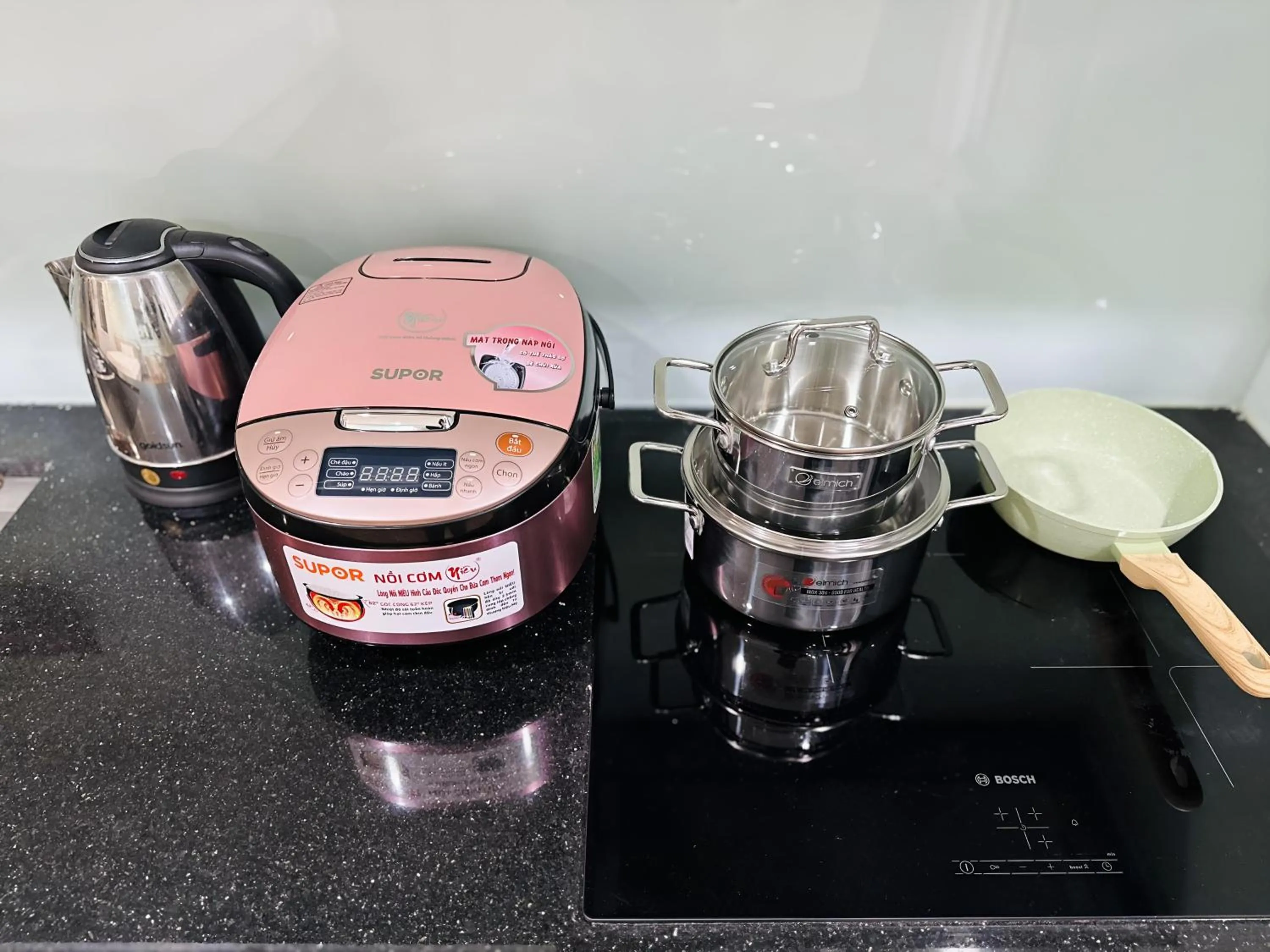 Kitchen or kitchenette in Daniel Apartment - D'Capitale Ha Noi