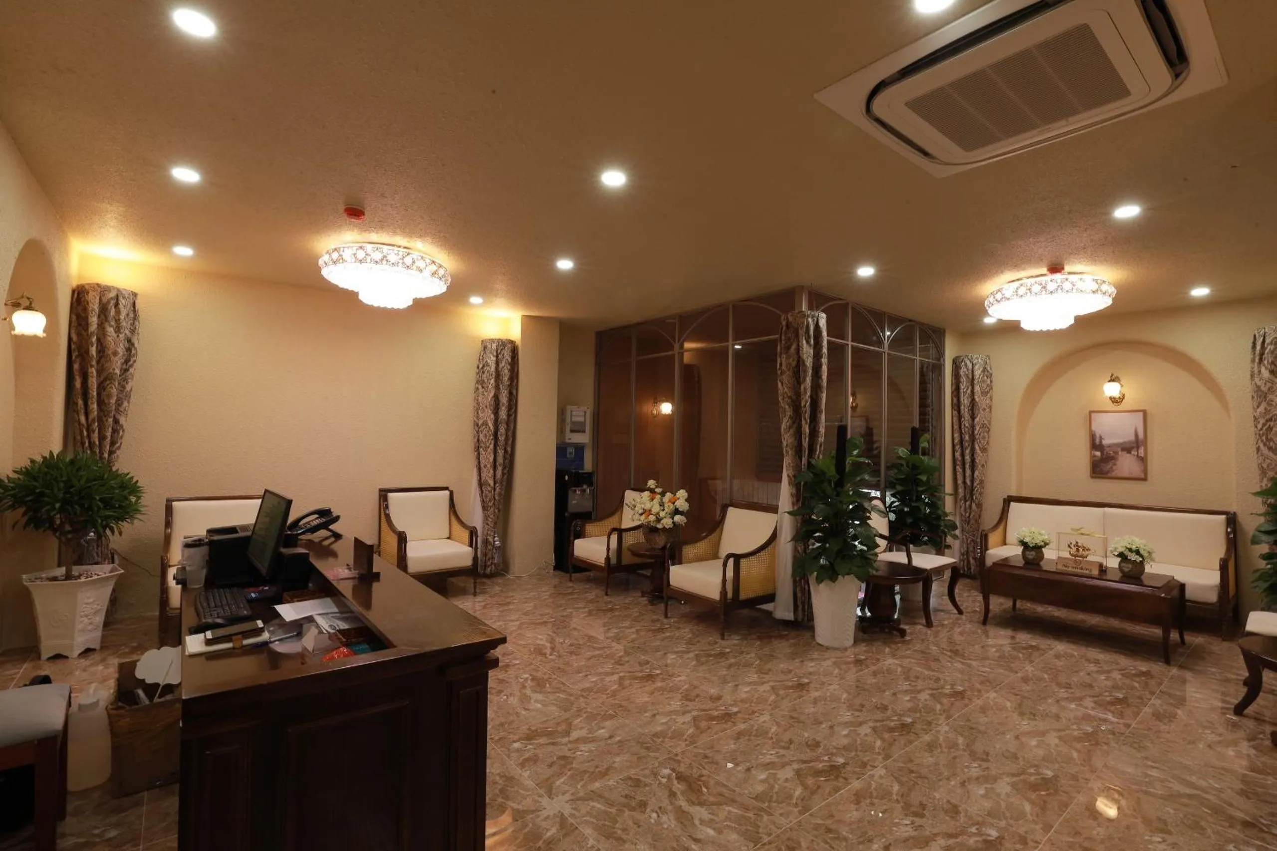 Seating area in Maya Hotel 4