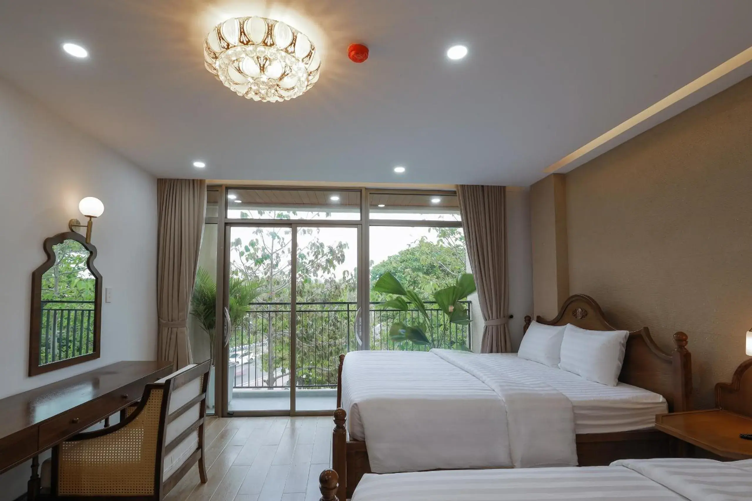 View (from property/room), Bed in Maya Hotel 4 View (from property/room), Bed in Maya Hotel 4