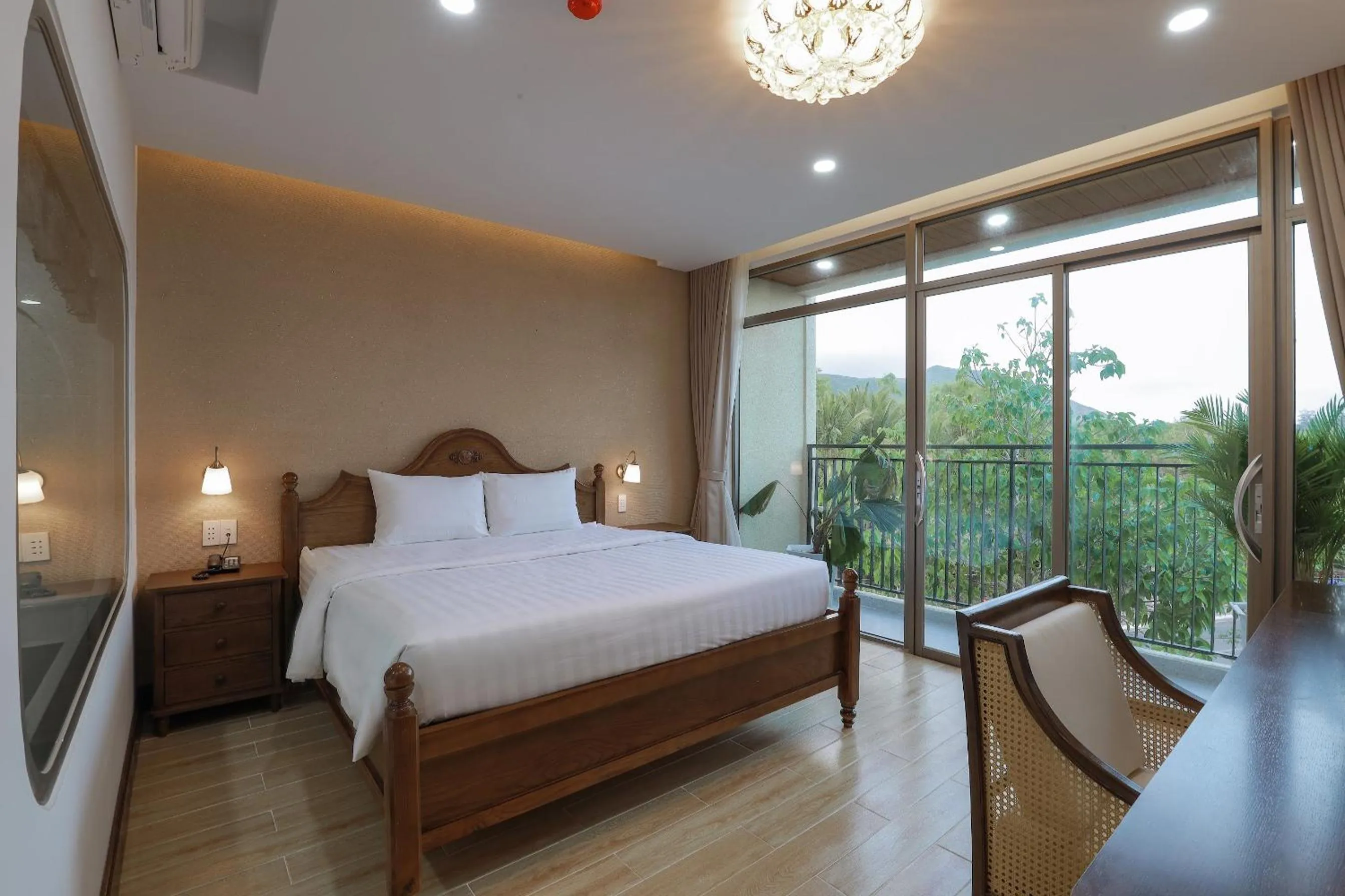 View (from property/room), Bed in Maya Hotel 4