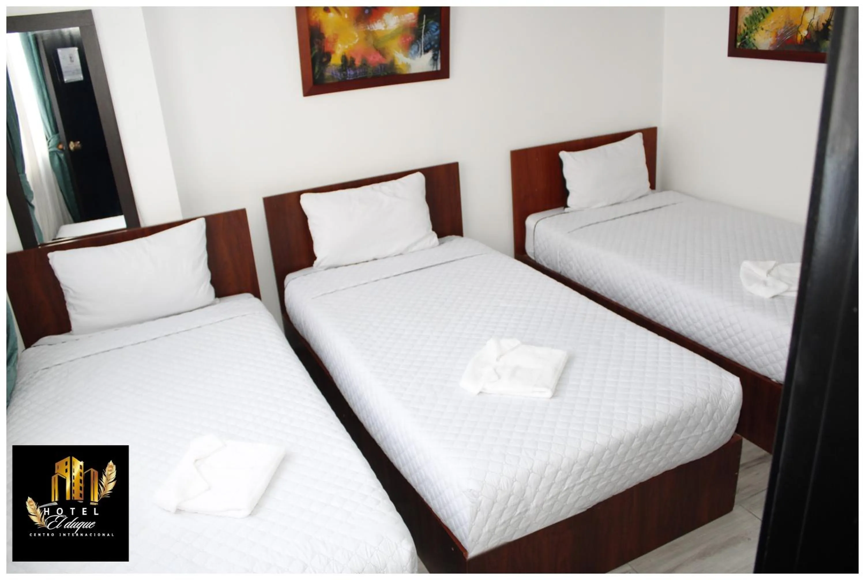 Bed in Hotel el Duque Internacional, Bogotá