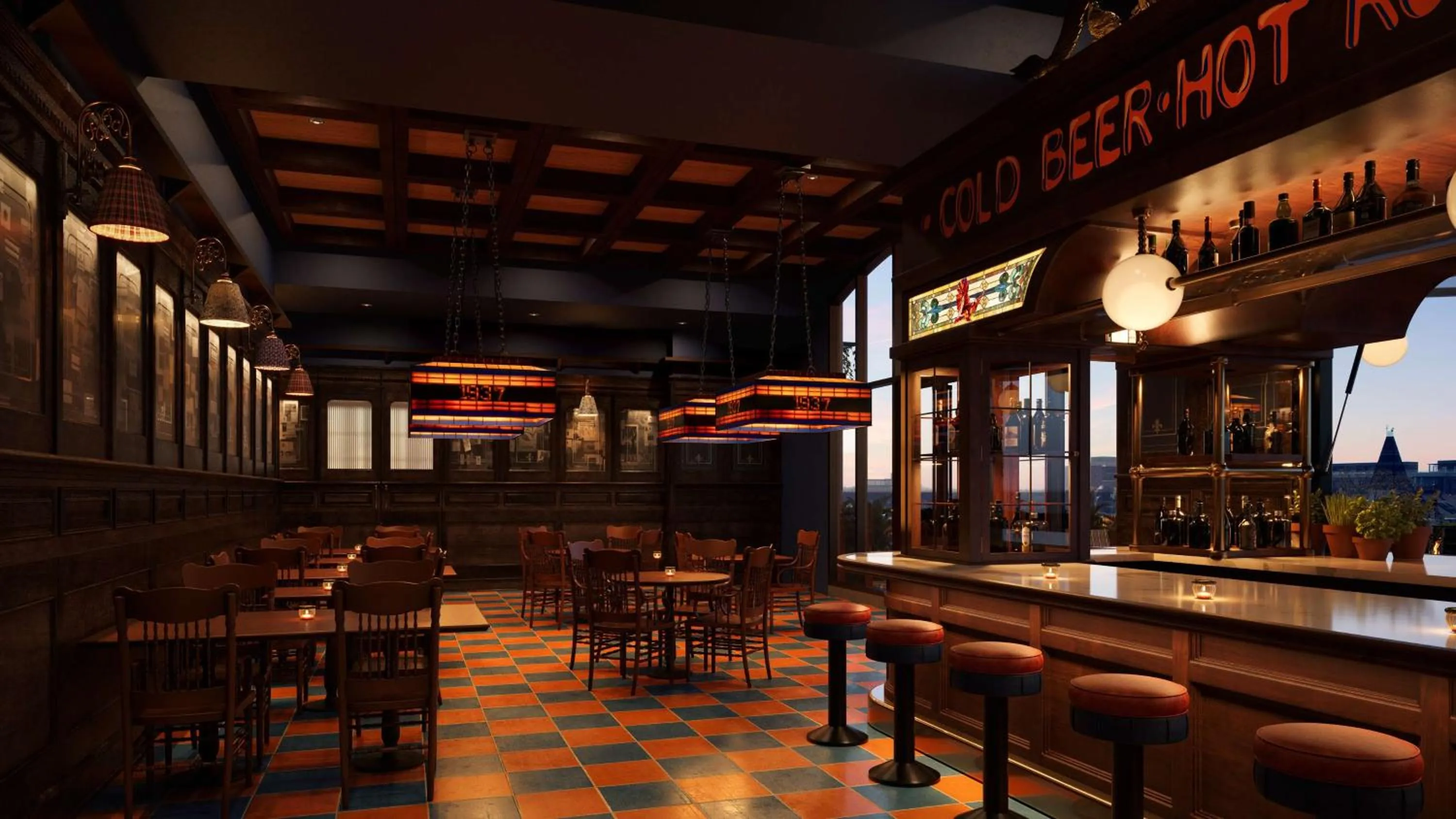 Lounge or bar in Graduate by Hilton Auburn, AL