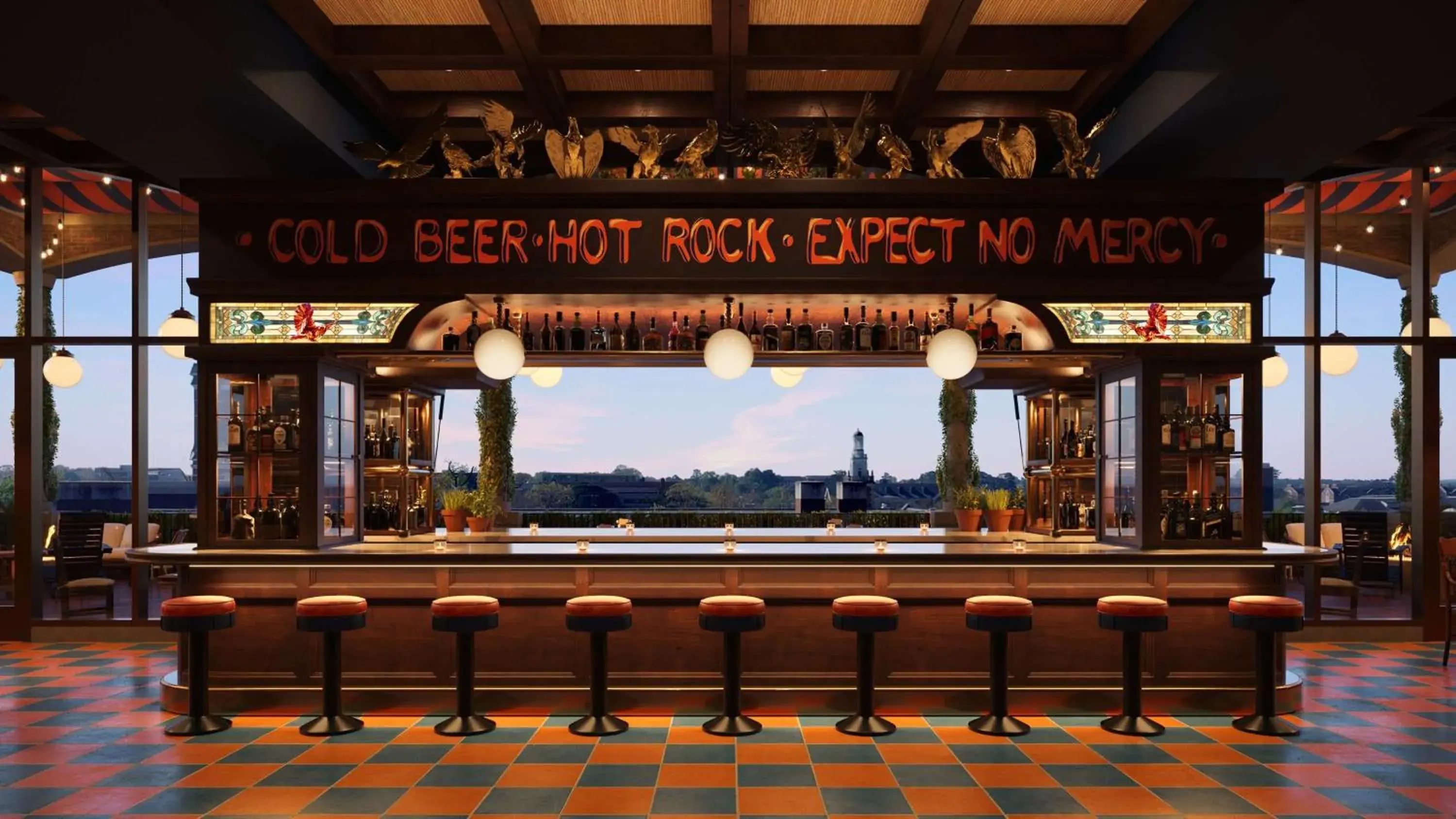 Lounge or bar in Graduate by Hilton Auburn, AL Lounge or bar in Graduate by Hilton Auburn, AL