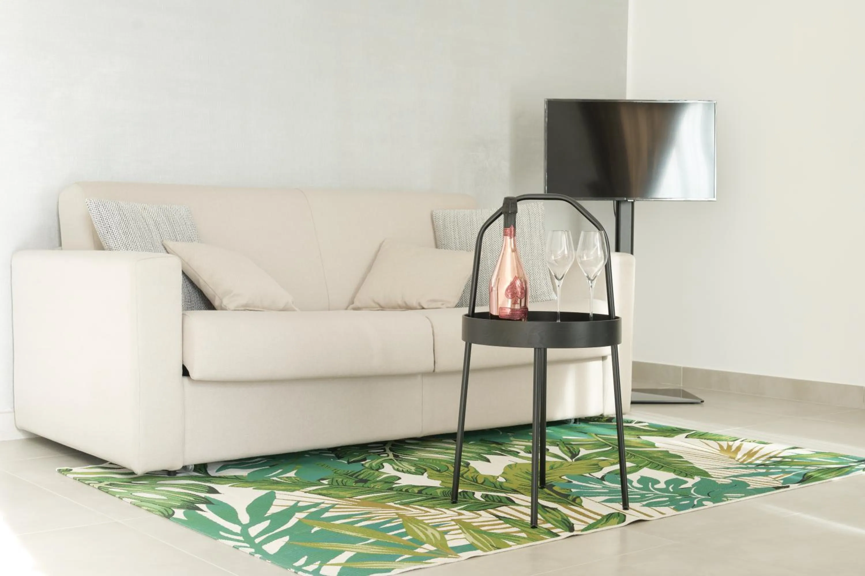 Seating area in Villa Lucia