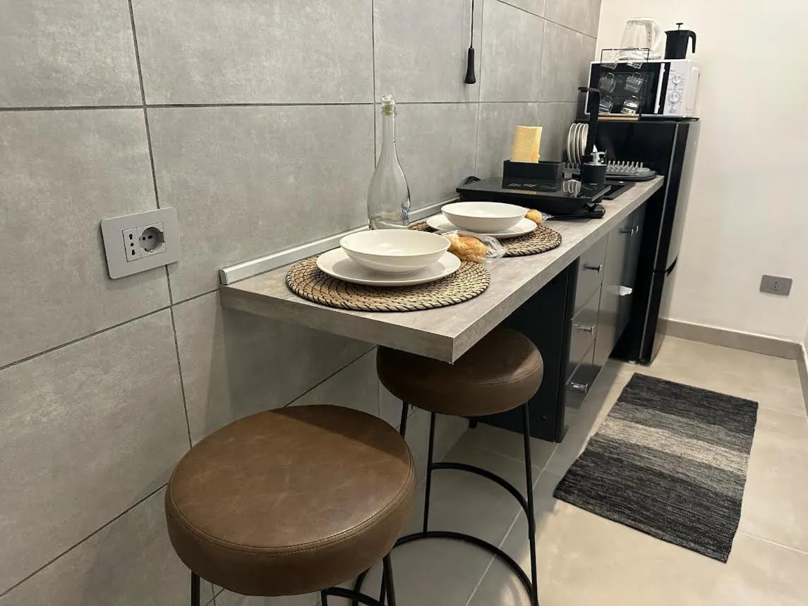 Kitchen or kitchenette in Villa Lucia