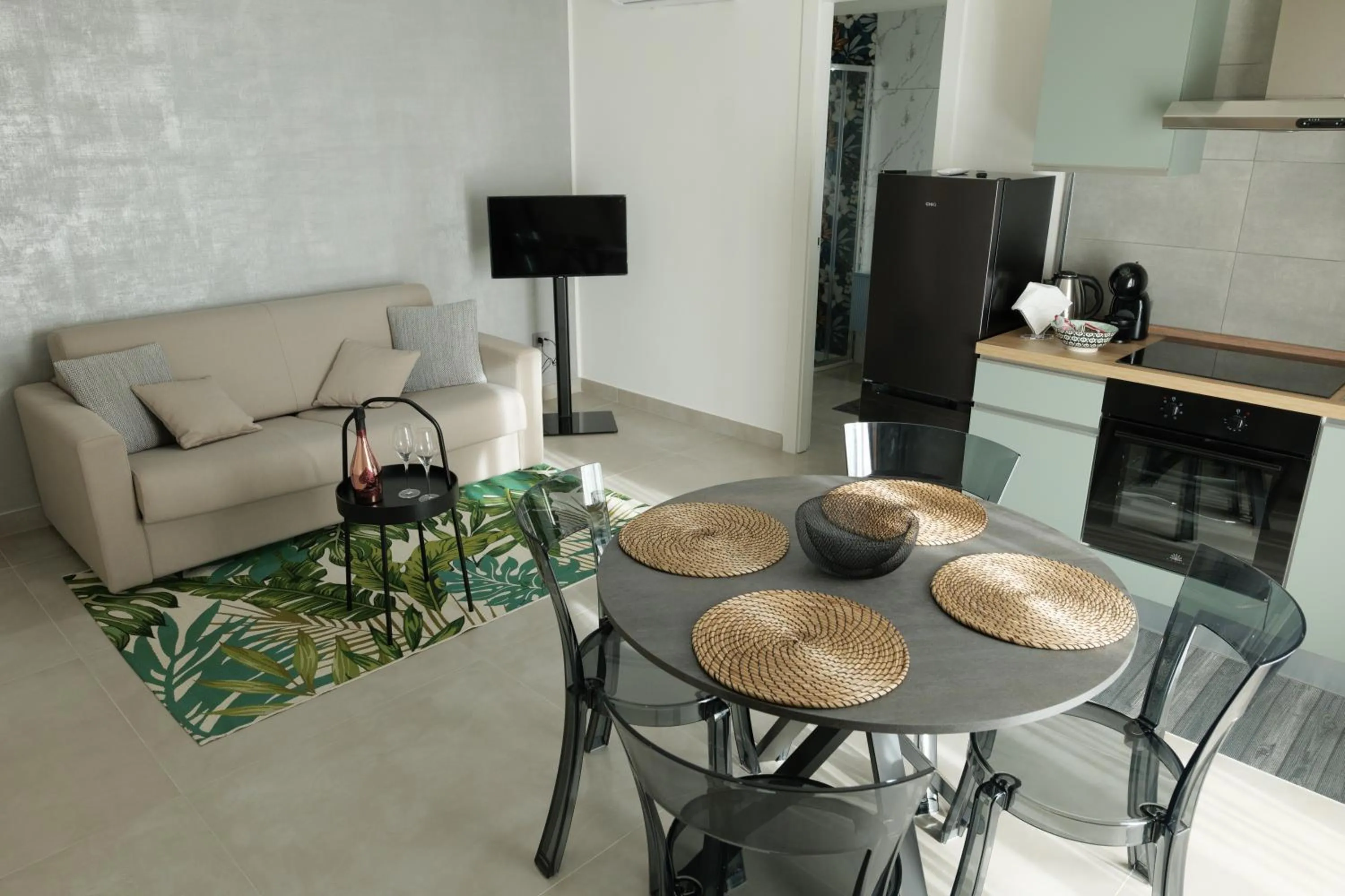 Dining area in Villa Lucia