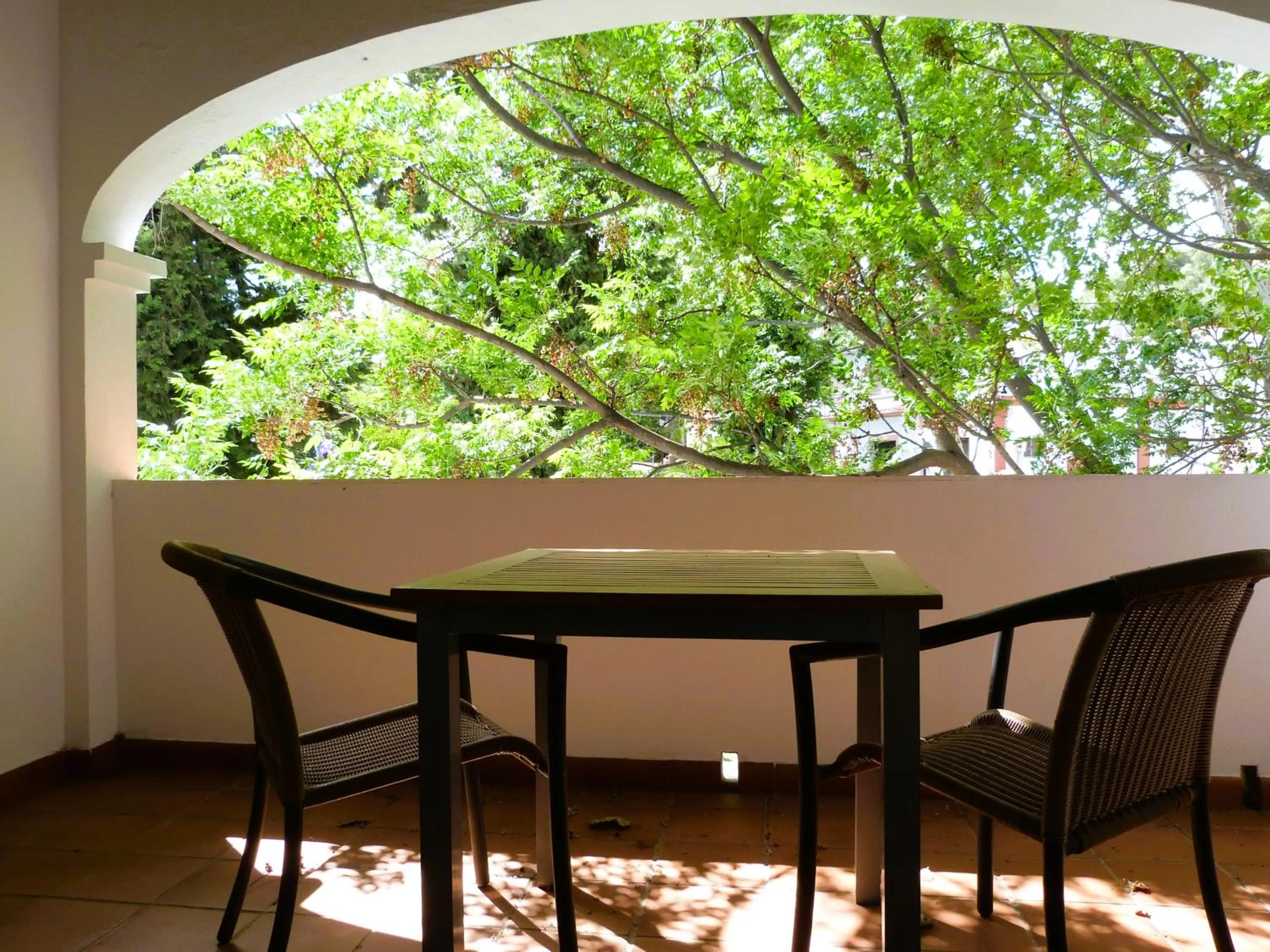 Garden view in Hotel-Restaurante Casa García Almonaster La Real