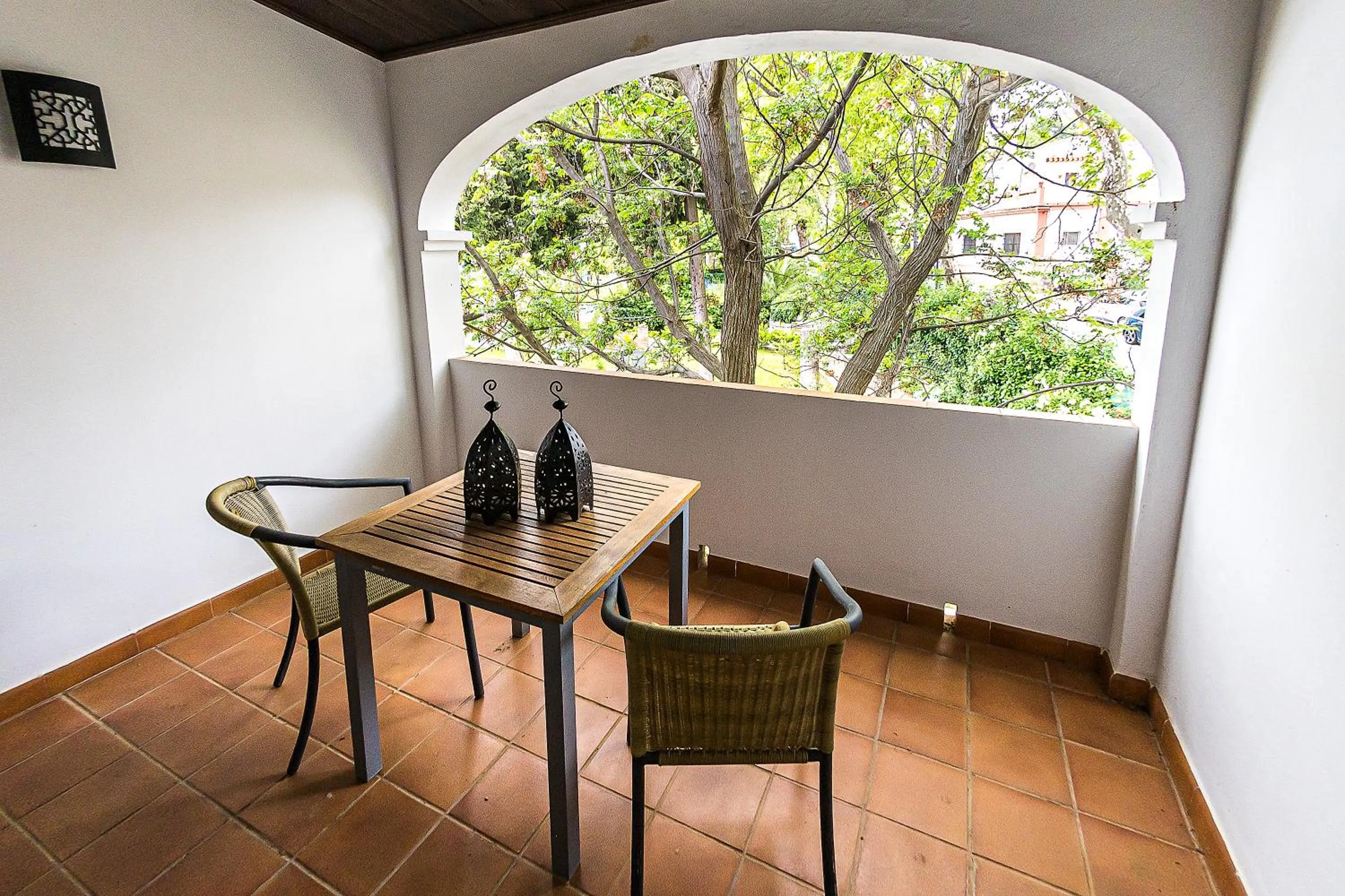 Balcony/Terrace in Hotel-Restaurante Casa García Almonaster La Real