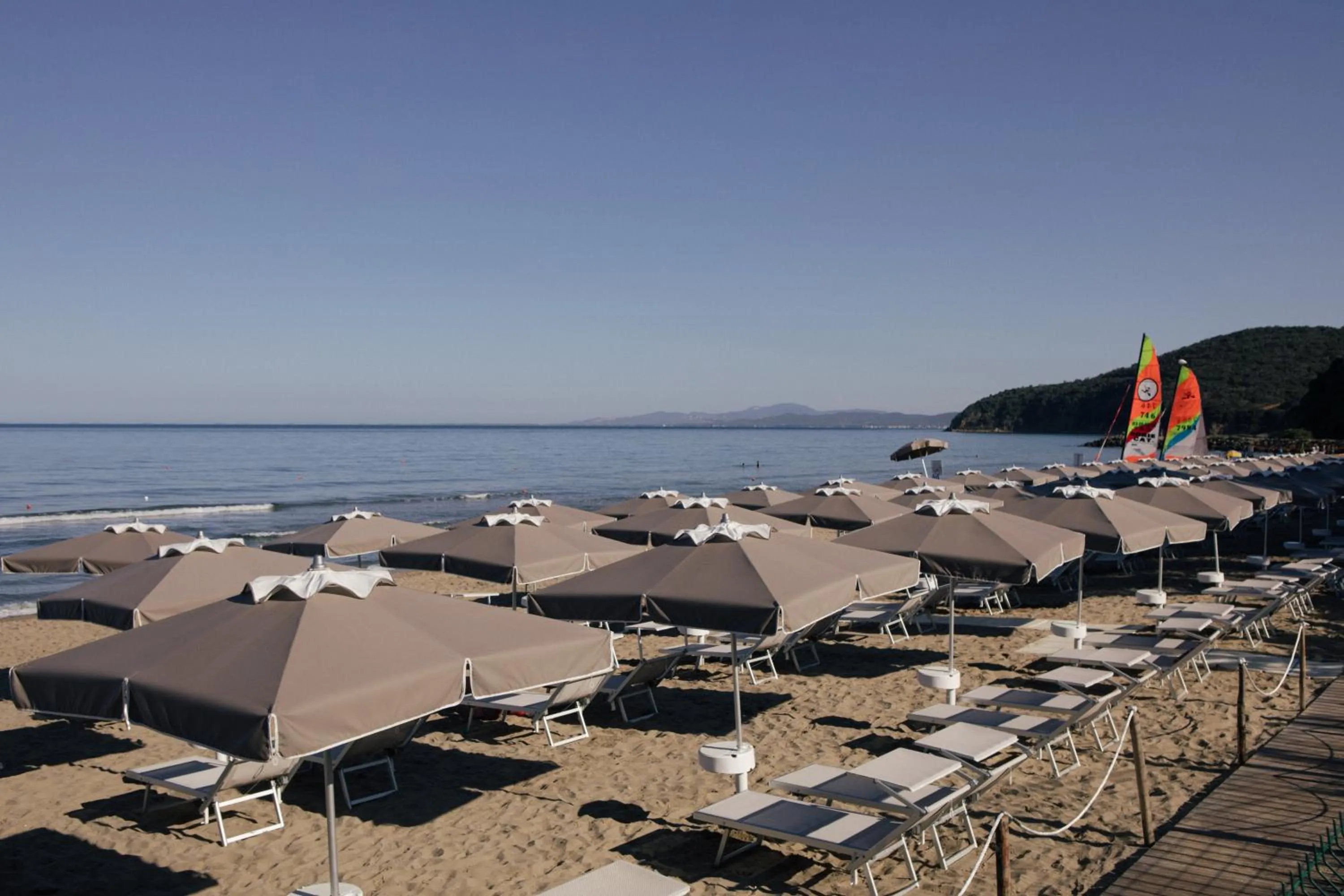 Beach in PuntAla Camp & Resort